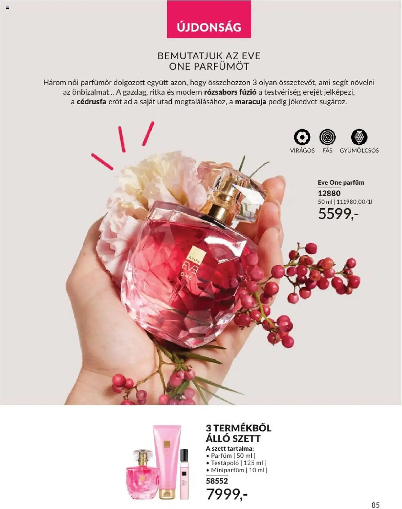 Katalógus AVON akciós újság augusztus 1.-tól augusztus 31.-ig 2025. - Oldal 85