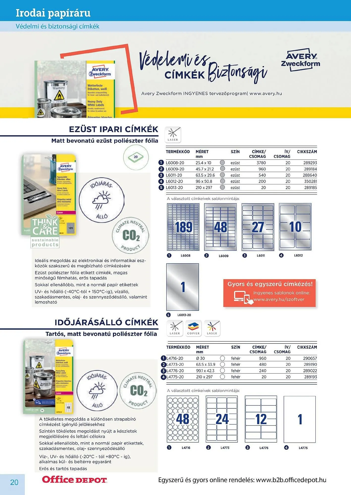 Katalógus Office Depot akciós újság május 9.-tól december 31.-ig 2026. - Oldal 20