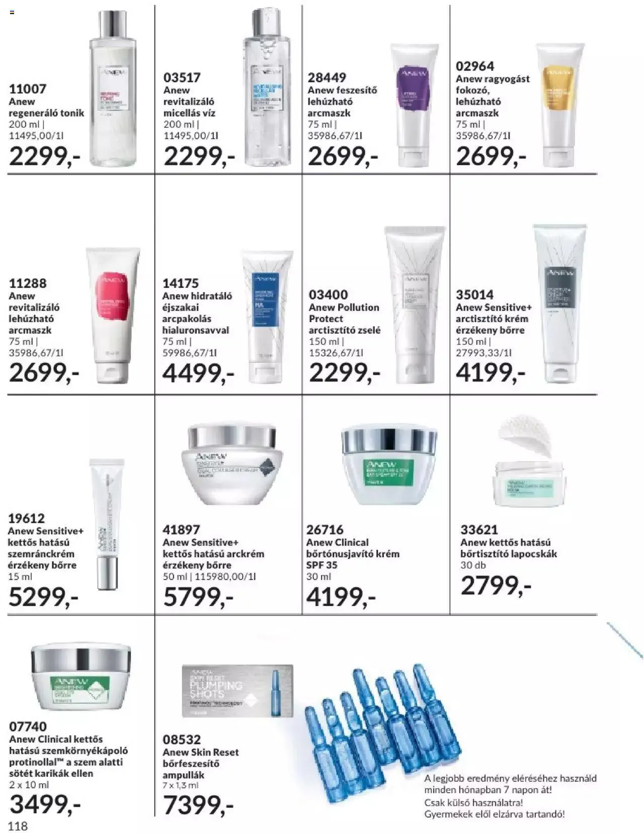 Katalógus Katalógus AVON 2023 Augusztus augusztus 1.-tól augusztus 31.-ig 2023. - Oldal 122