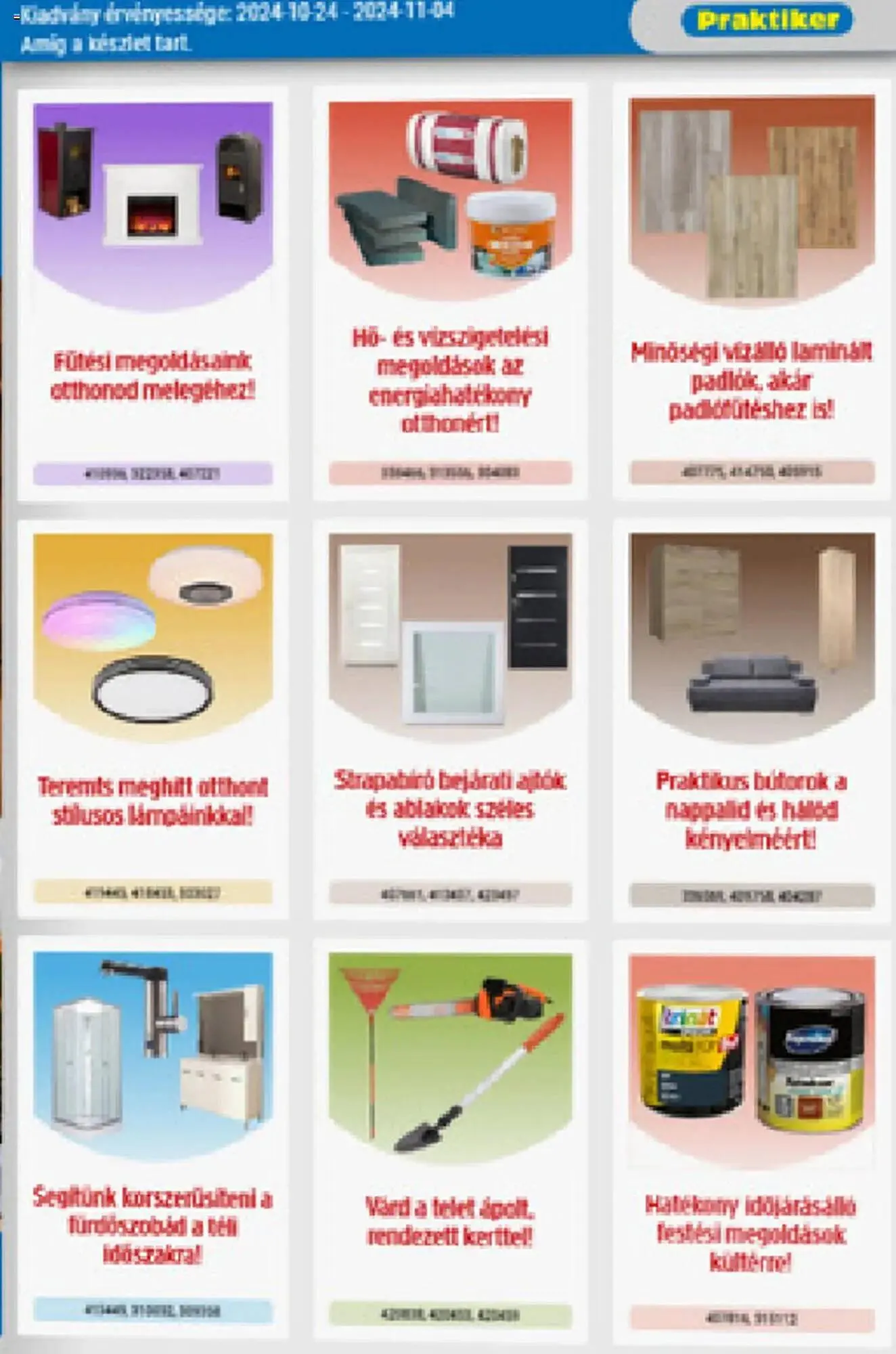 Katalógus Praktiker akciós újság október 24.-tól november 4.-ig 2024. - Oldal 3