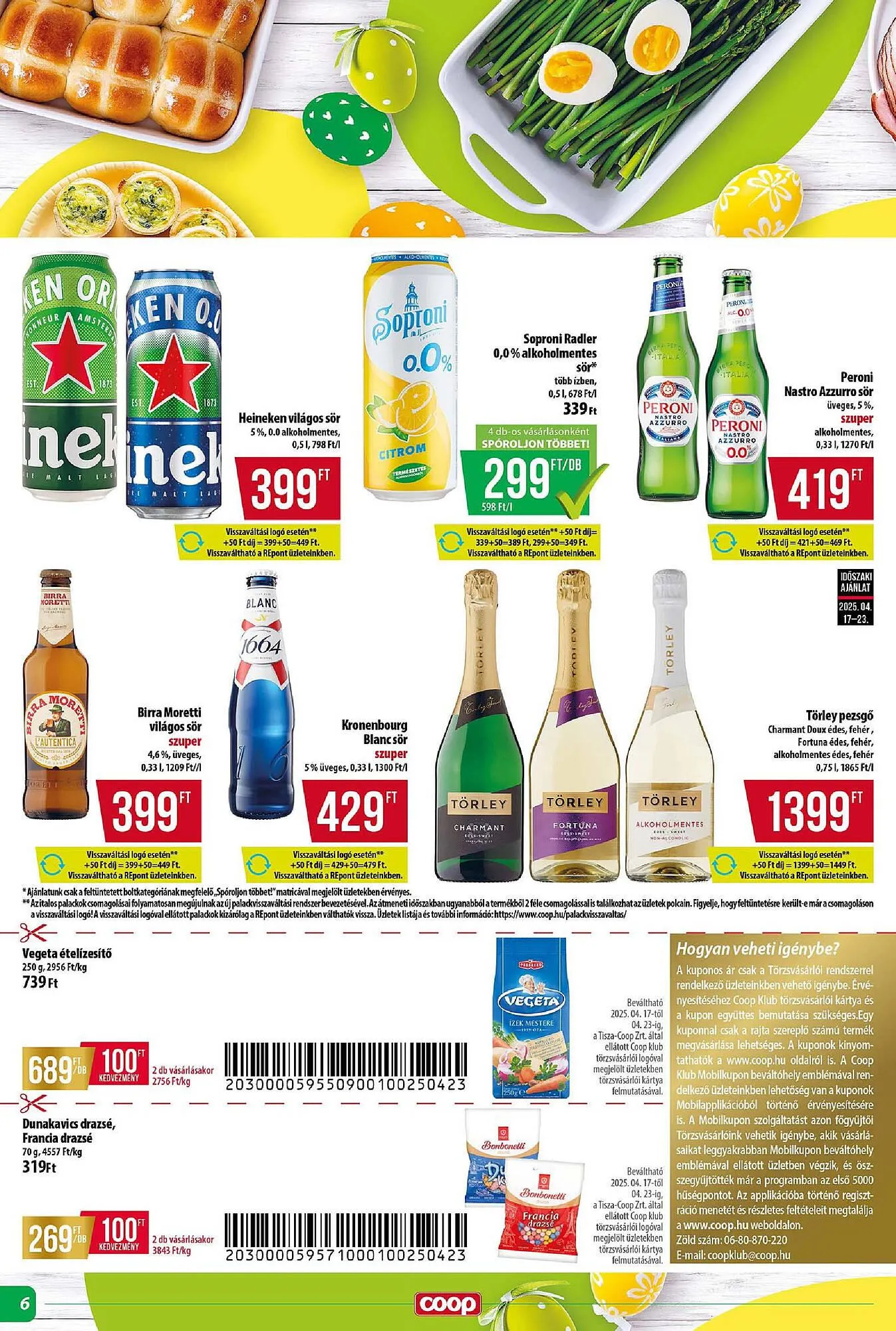Katalógus Coop akciós újság április 8.-tól április 19.-ig 2025. - Oldal 6