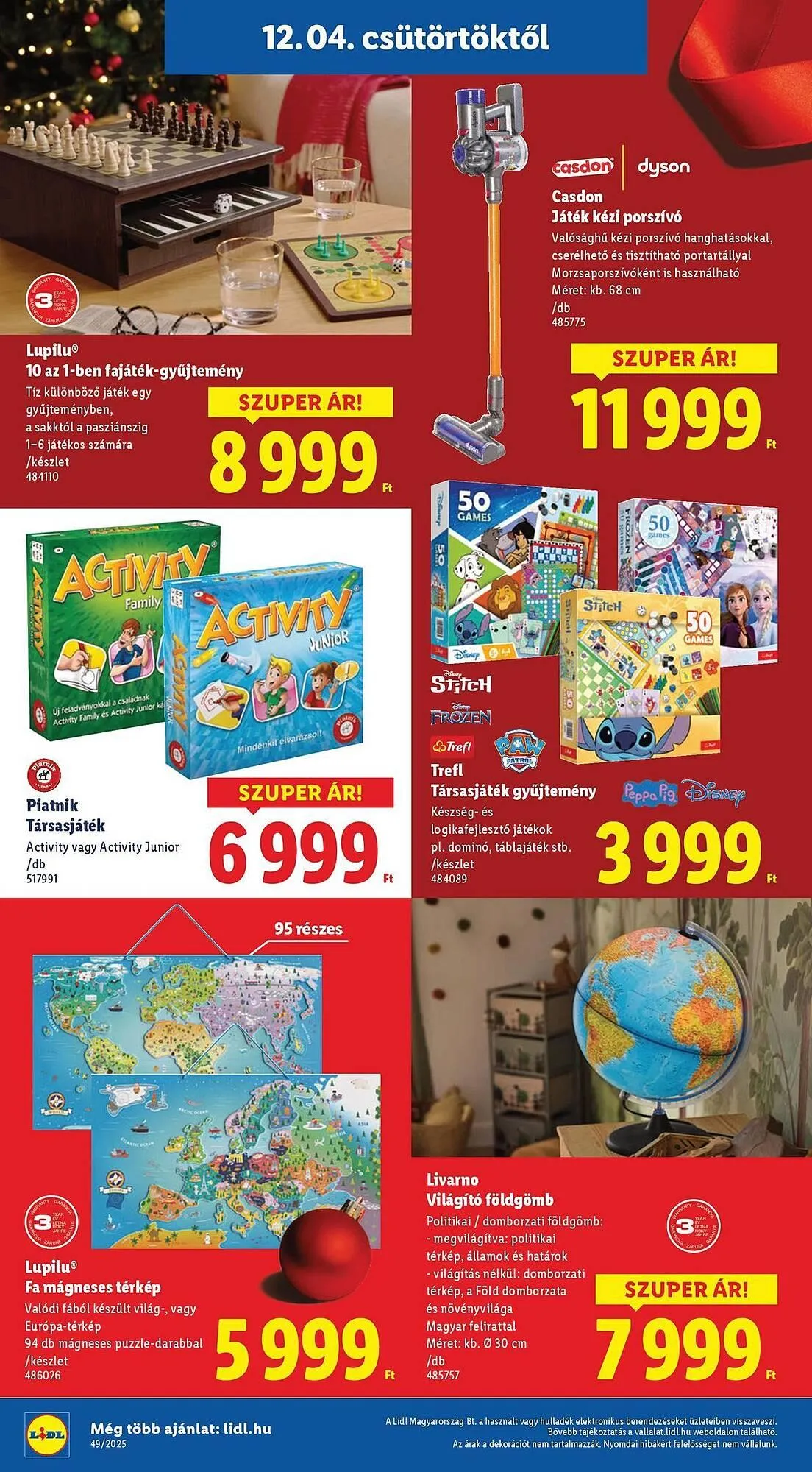 Katalógus Lidl akciós újság december 4.-tól december 28.-ig 2025. - Oldal 8