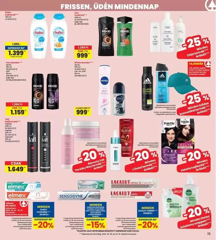 Katalógus Vonzó különleges ajánlatok mindenki számára október 3.-tól október 9.-ig 2024. - Oldal 6