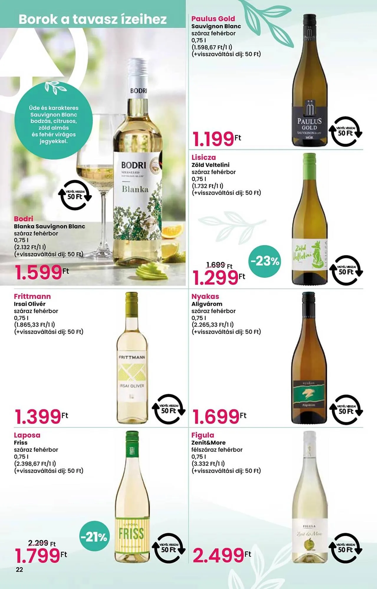 Katalógus Spar akciós újság március 26.-tól április 22.-ig 2025. - Oldal 22