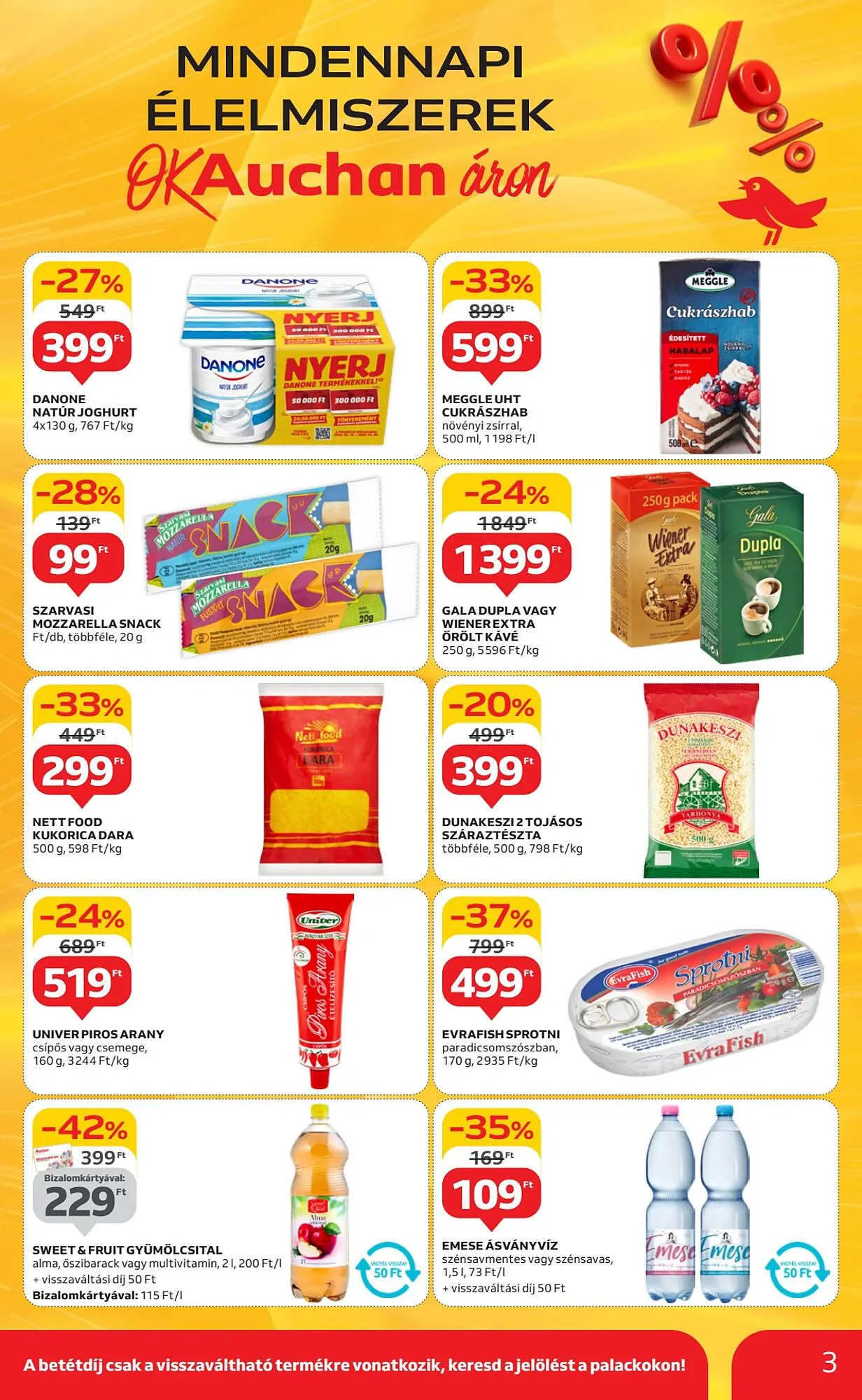 Katalógus Auchan akciós újság március 27.-tól április 2.-ig 2025. - Oldal 3