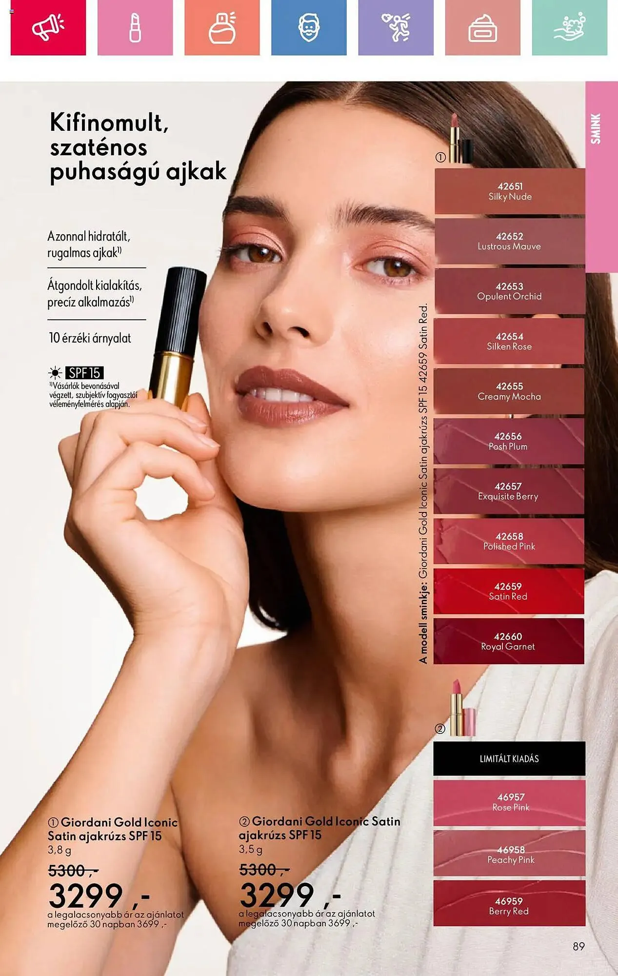 Katalógus Oriflame akciós újság július 27.-tól augusztus 16.-ig 2025. - Oldal 89