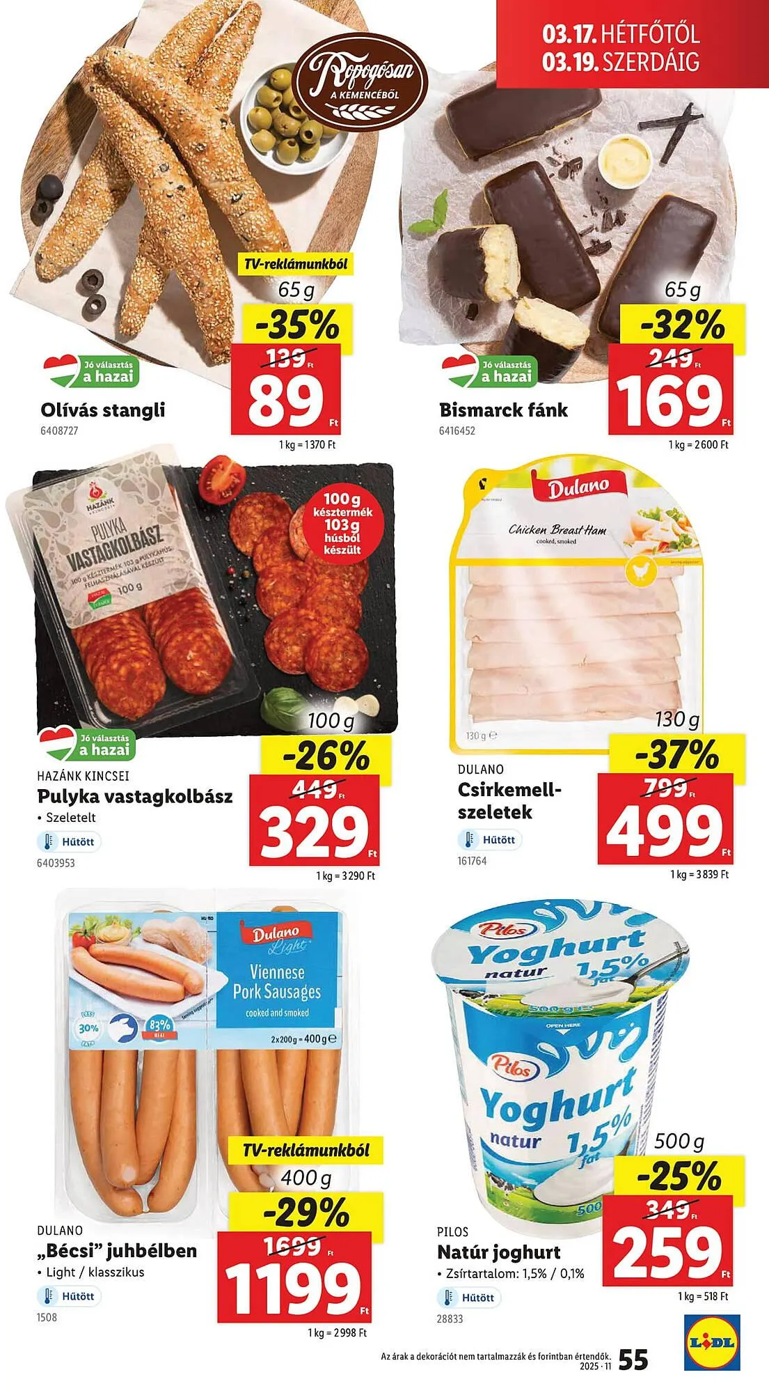 Katalógus Lidl akciós újság március 13.-tól március 19.-ig 2025. - Oldal 55