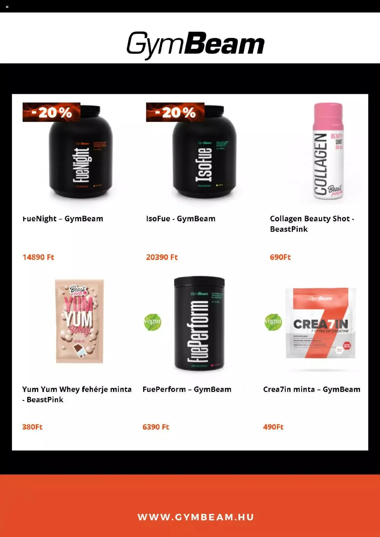 Katalógus GymBeam Akciós újság augusztus 16.-tól december 31.-ig 2023. - Oldal 6