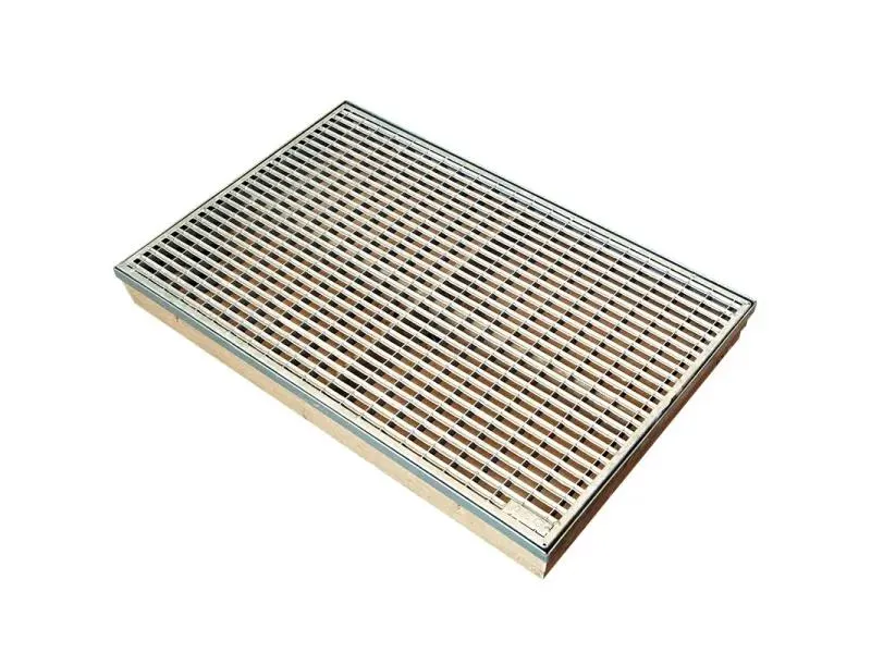 ACO SELF VARIO - lábtörlő tálca (polimerbeton, 75x50cm)