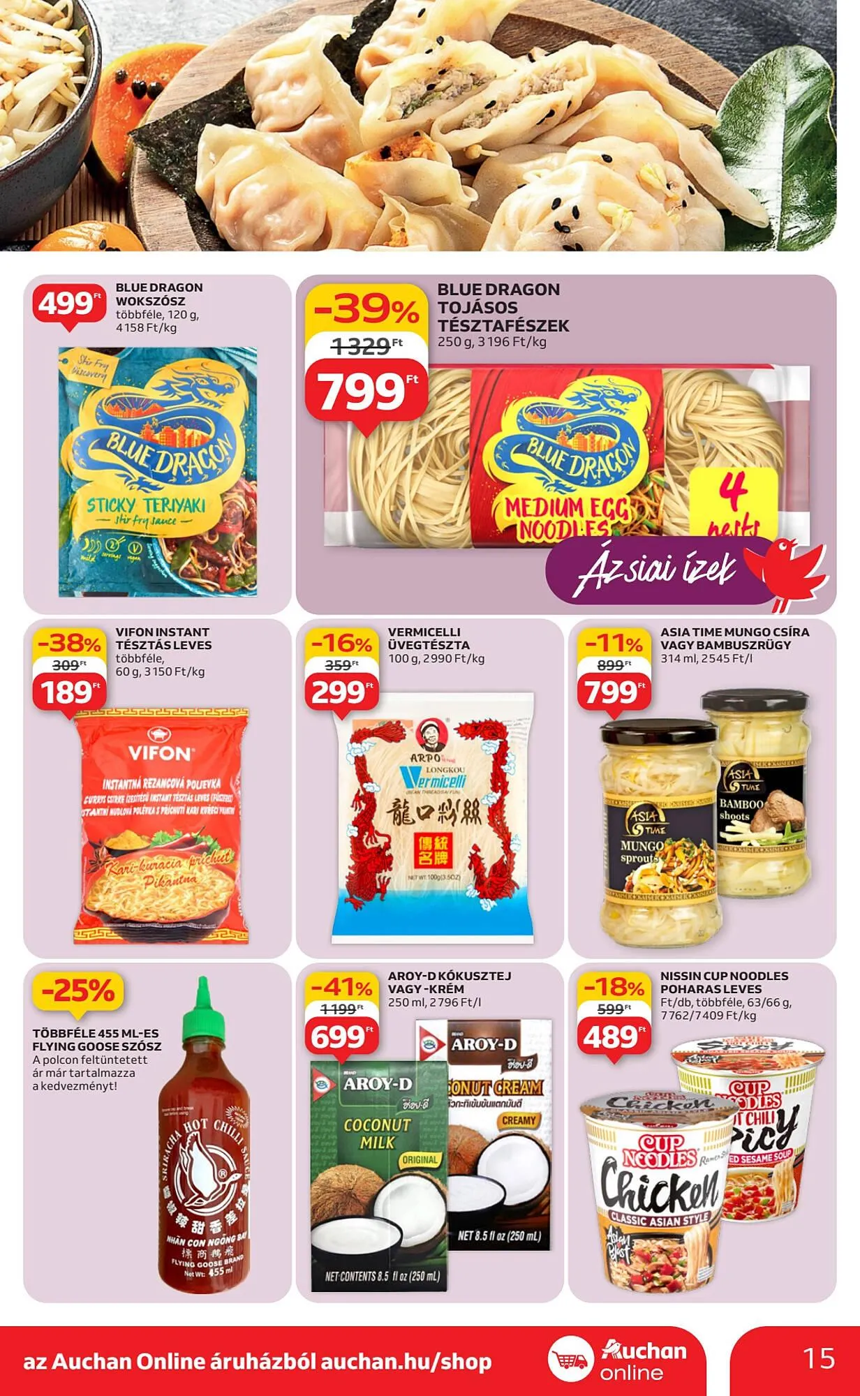 Katalógus Auchan akciós újság május 8.-tól május 21.-ig 2025. - Oldal 15