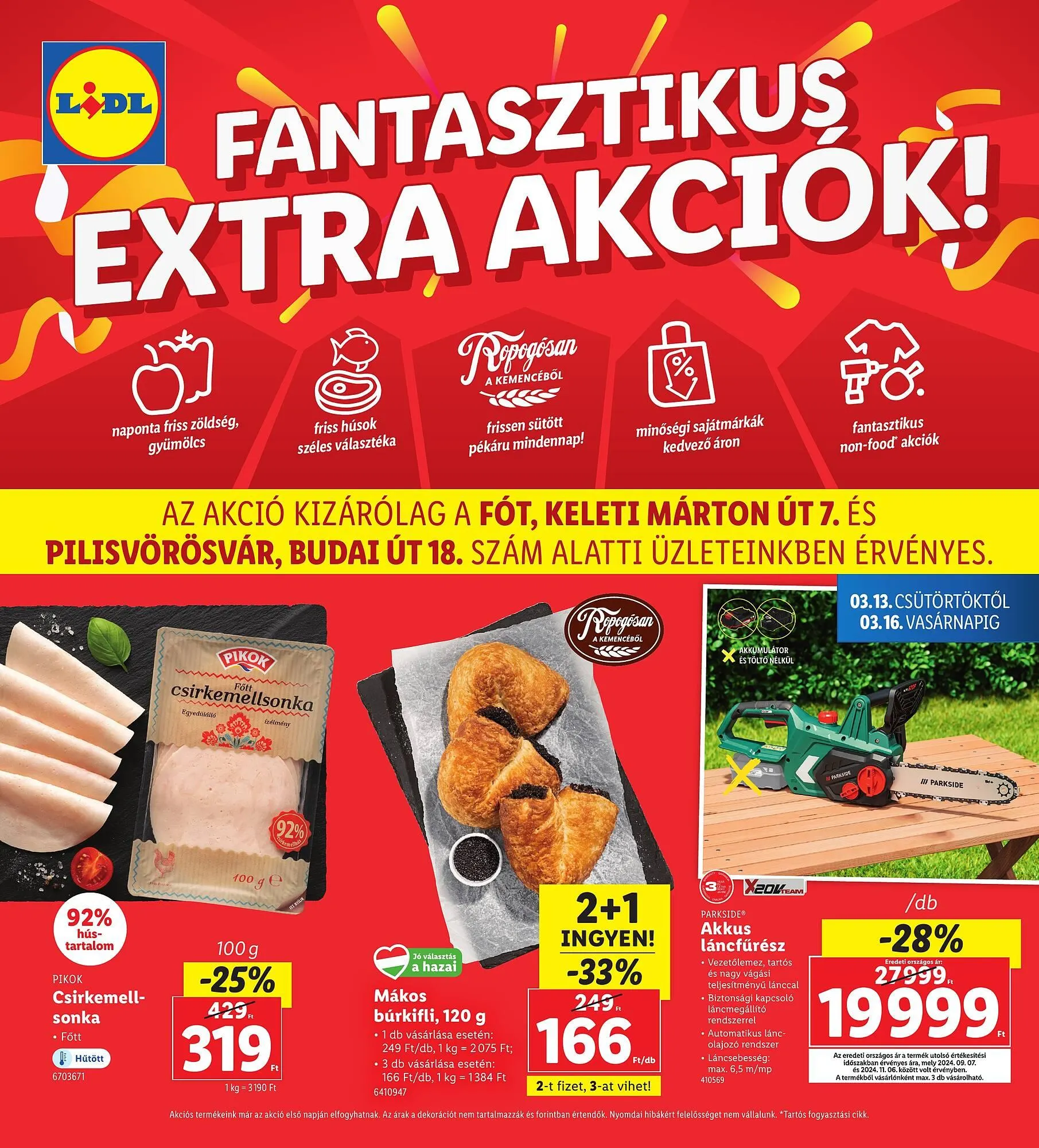 Katalógus Lidl akciós újság március 13.-tól március 16.-ig 2025. - Oldal 1