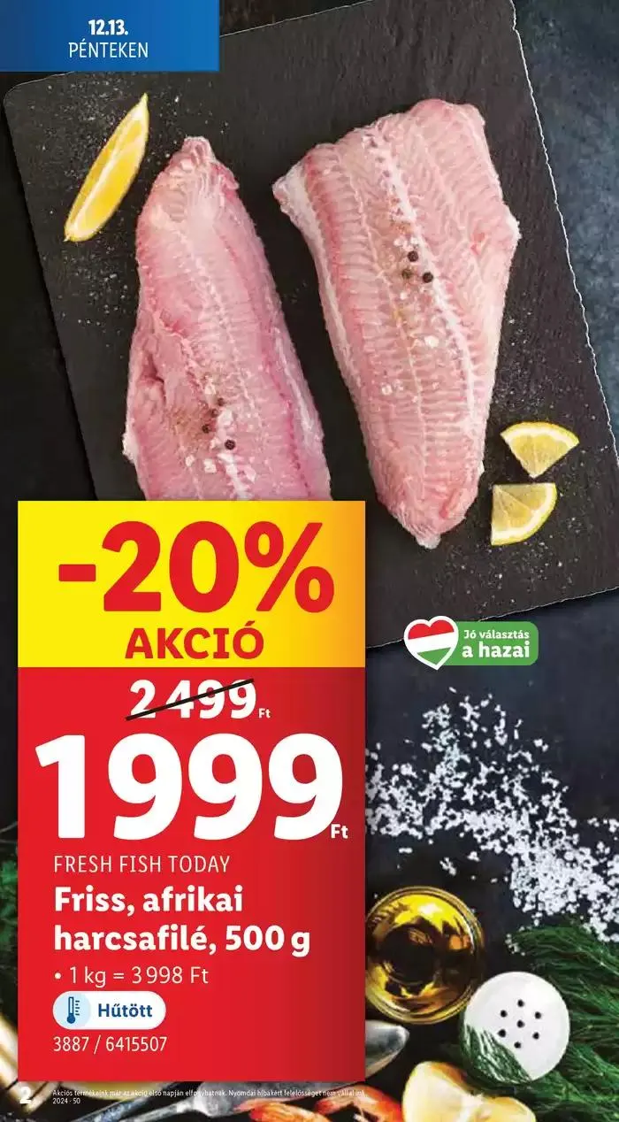 Katalógus Akciós újság – 50. hét december 12.-tól december 18.-ig 2024. - Oldal 2