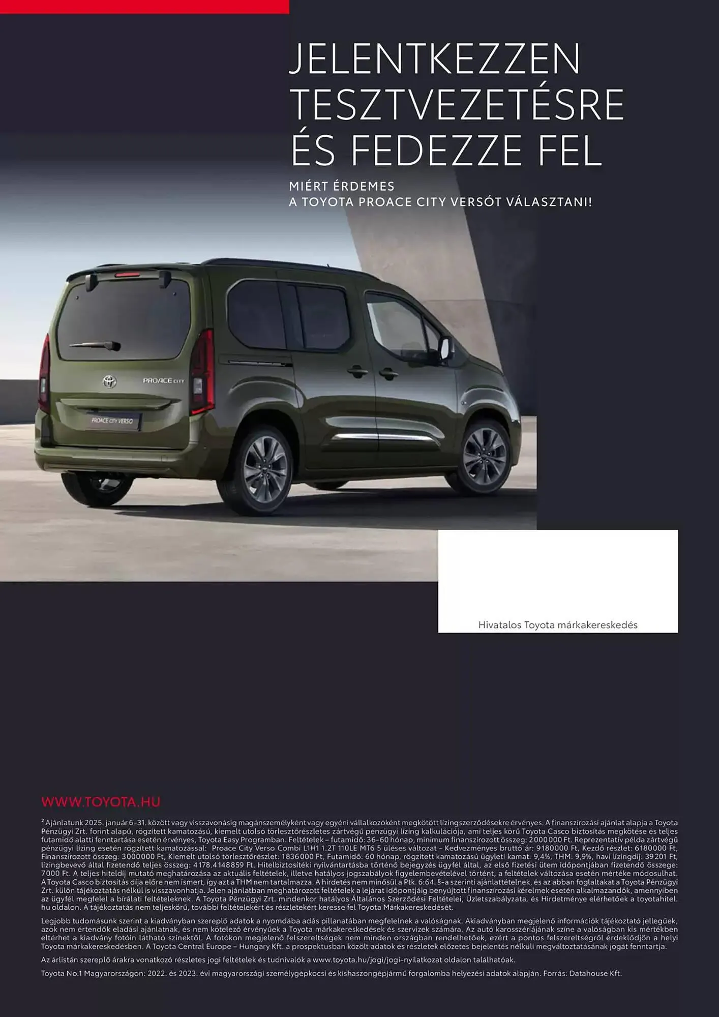 Katalógus Toyota akciós újság január 8.-tól január 8.-ig 2026. - Oldal 15