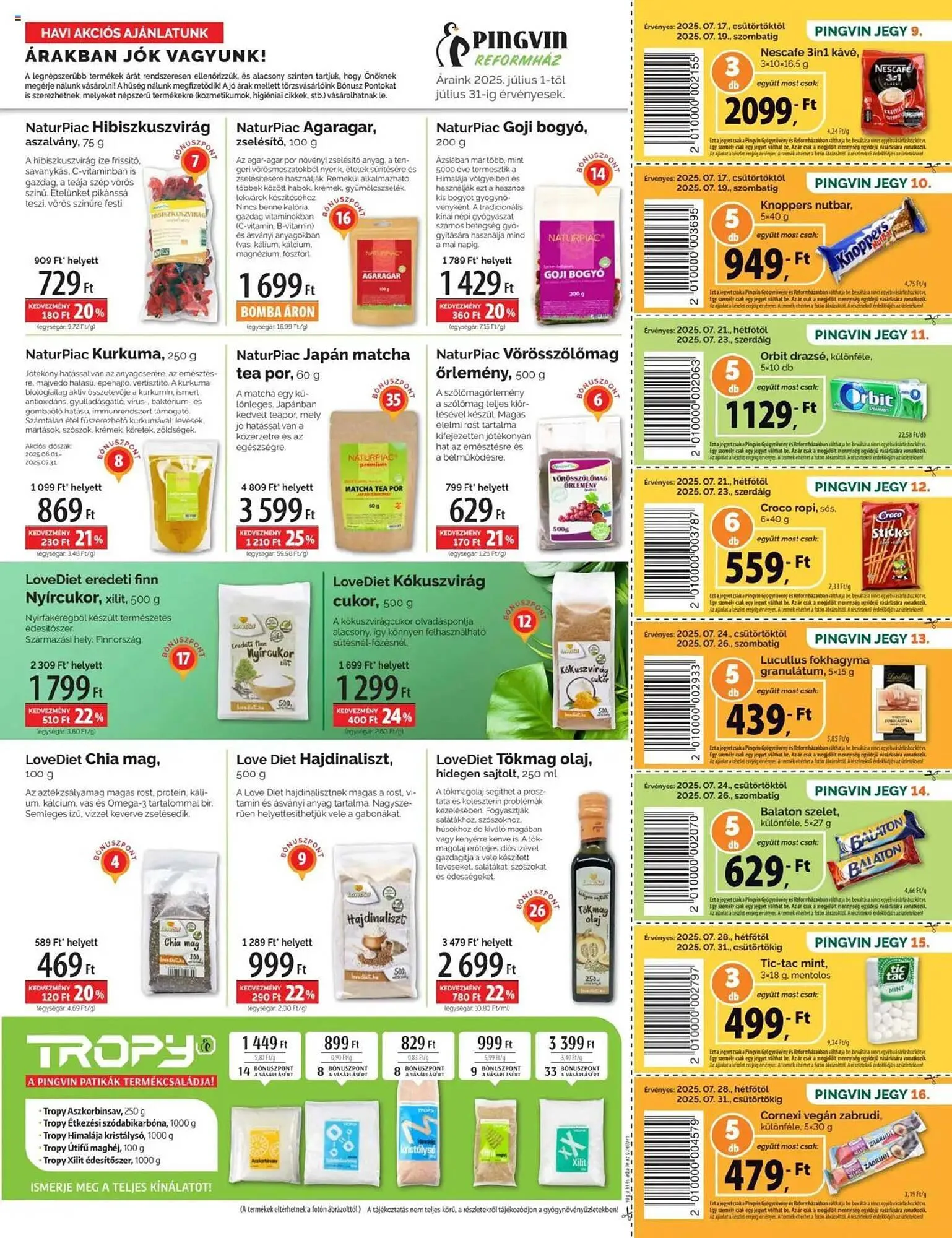 Katalógus Pingvin Patika akciós újság július 1.-tól július 31.-ig 2025. - Oldal 3