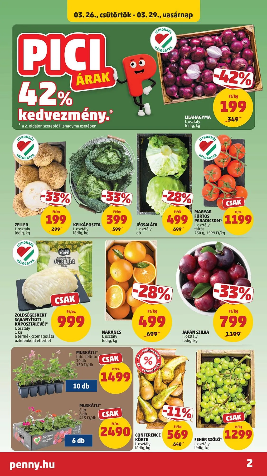 Katalógus PENNY akciós újság március 26.-tól március 31.-ig 2026. - Oldal 2