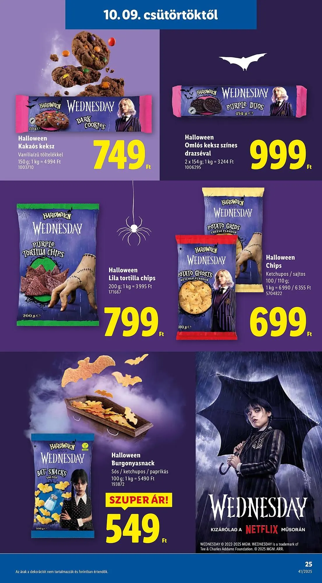 Katalógus Lidl akciós újság október 9.-tól október 15.-ig 2025. - Oldal 25