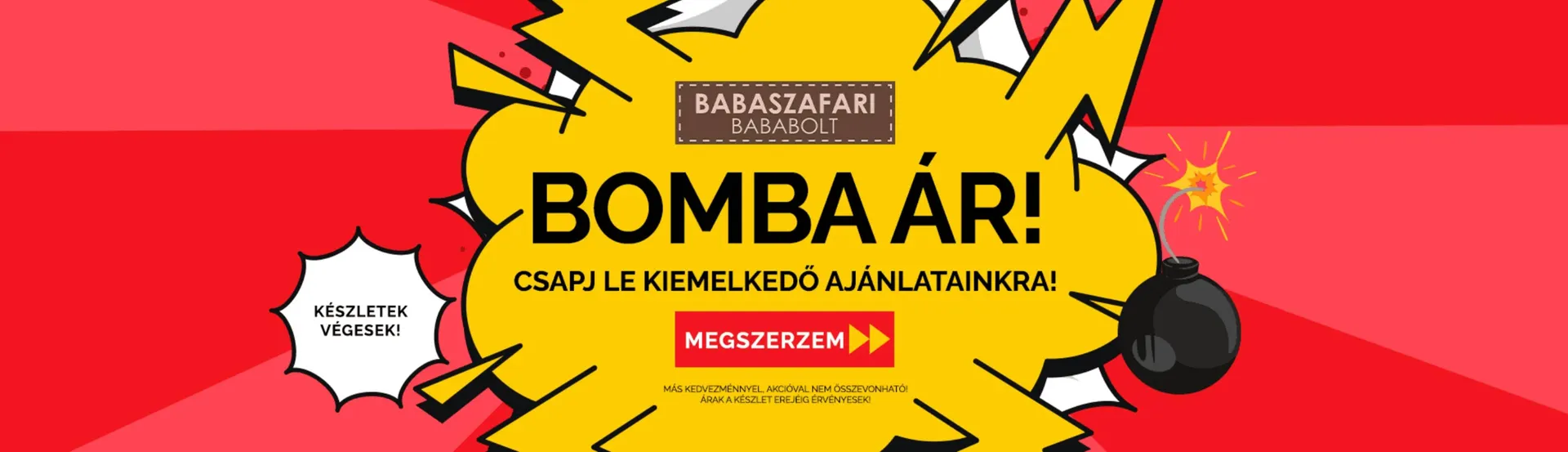 Babaszafari akciós újság - 1