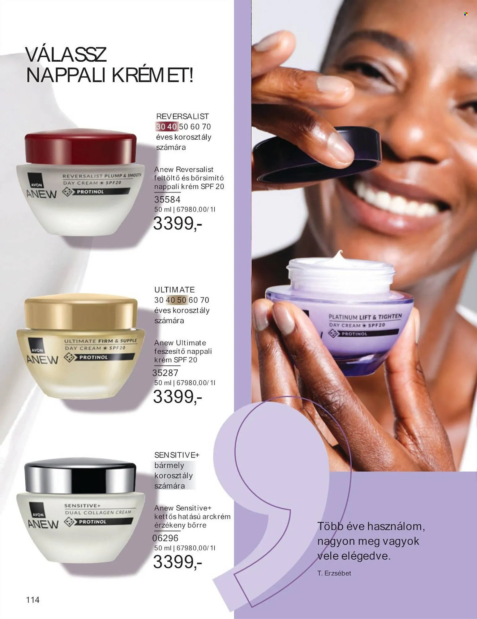 Katalógus AVON akciós újság július 1.-tól július 31.-ig 2025. - Oldal 114
