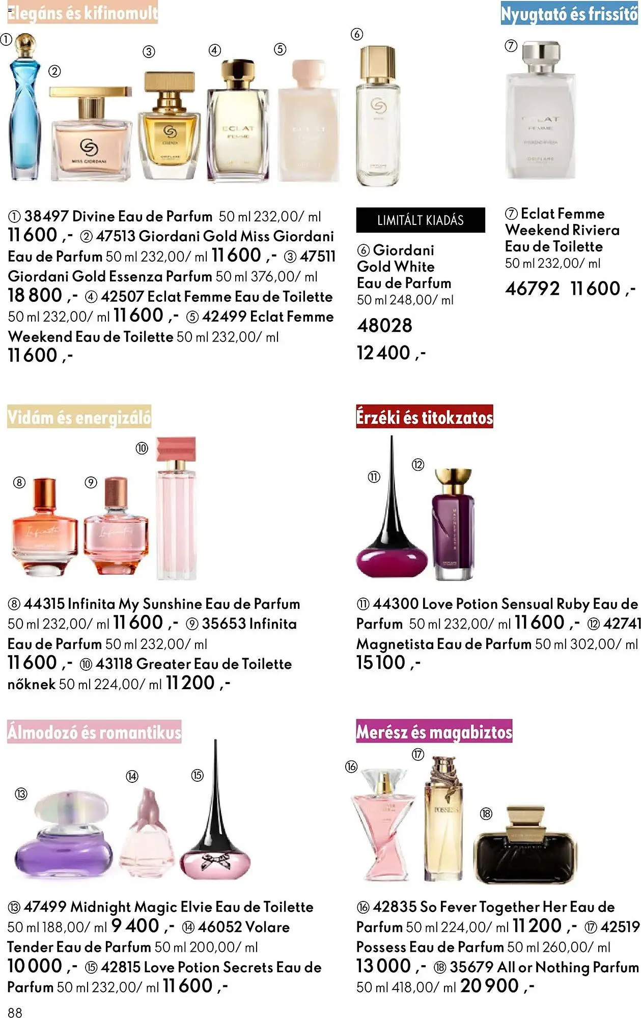 Katalógus Oriflame katalógus február 11.-tól március 3.-ig 2026. - Oldal 88