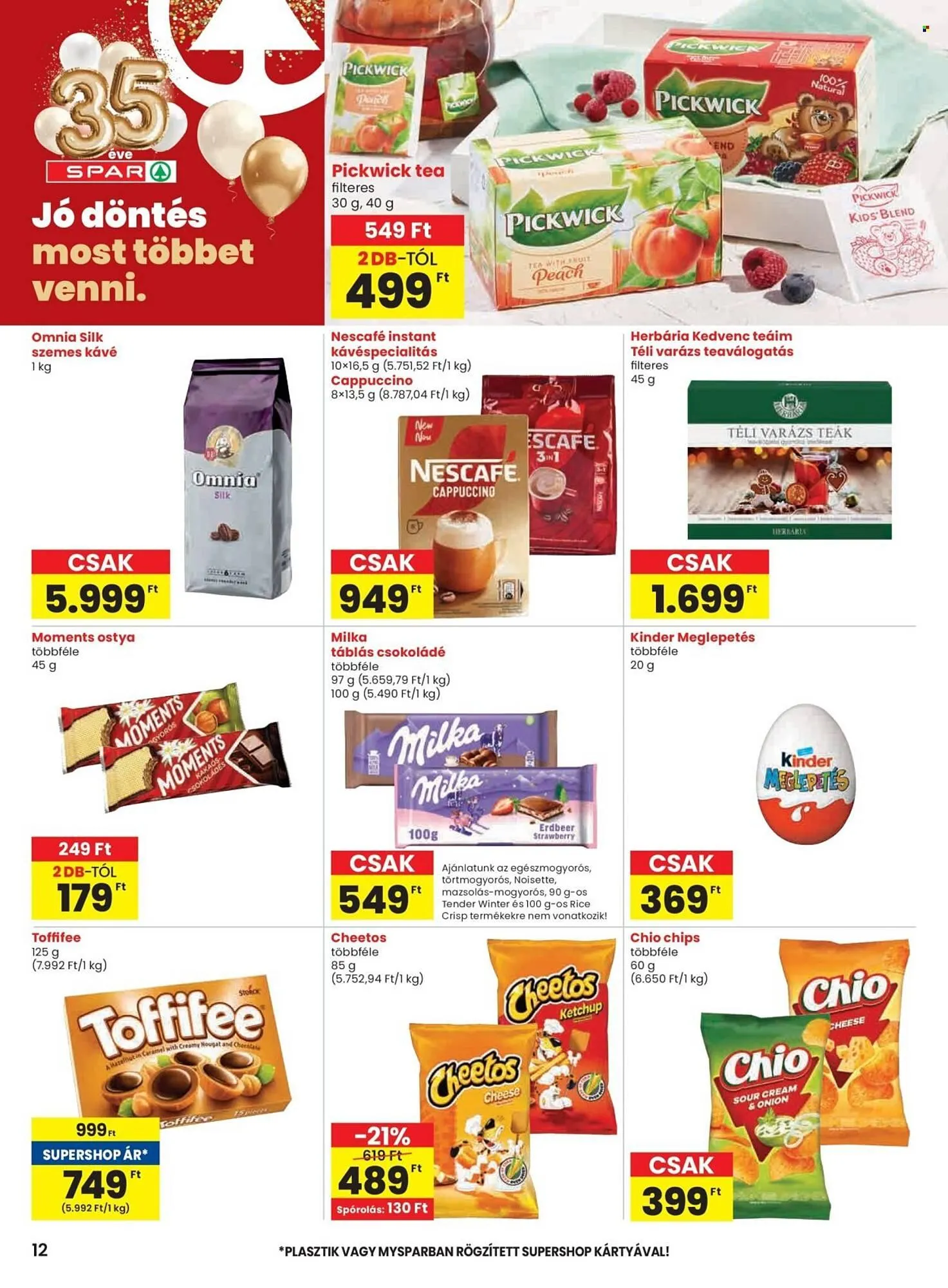 Katalógus Spar akciós újság január 8.-tól január 14.-ig 2026. - Oldal 12