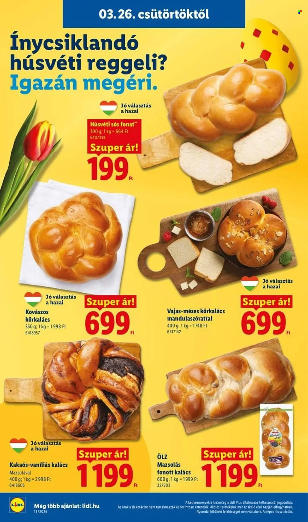 Katalógus Lidl akciós újság március 26.-tól április 1.-ig 2026. - Oldal 6