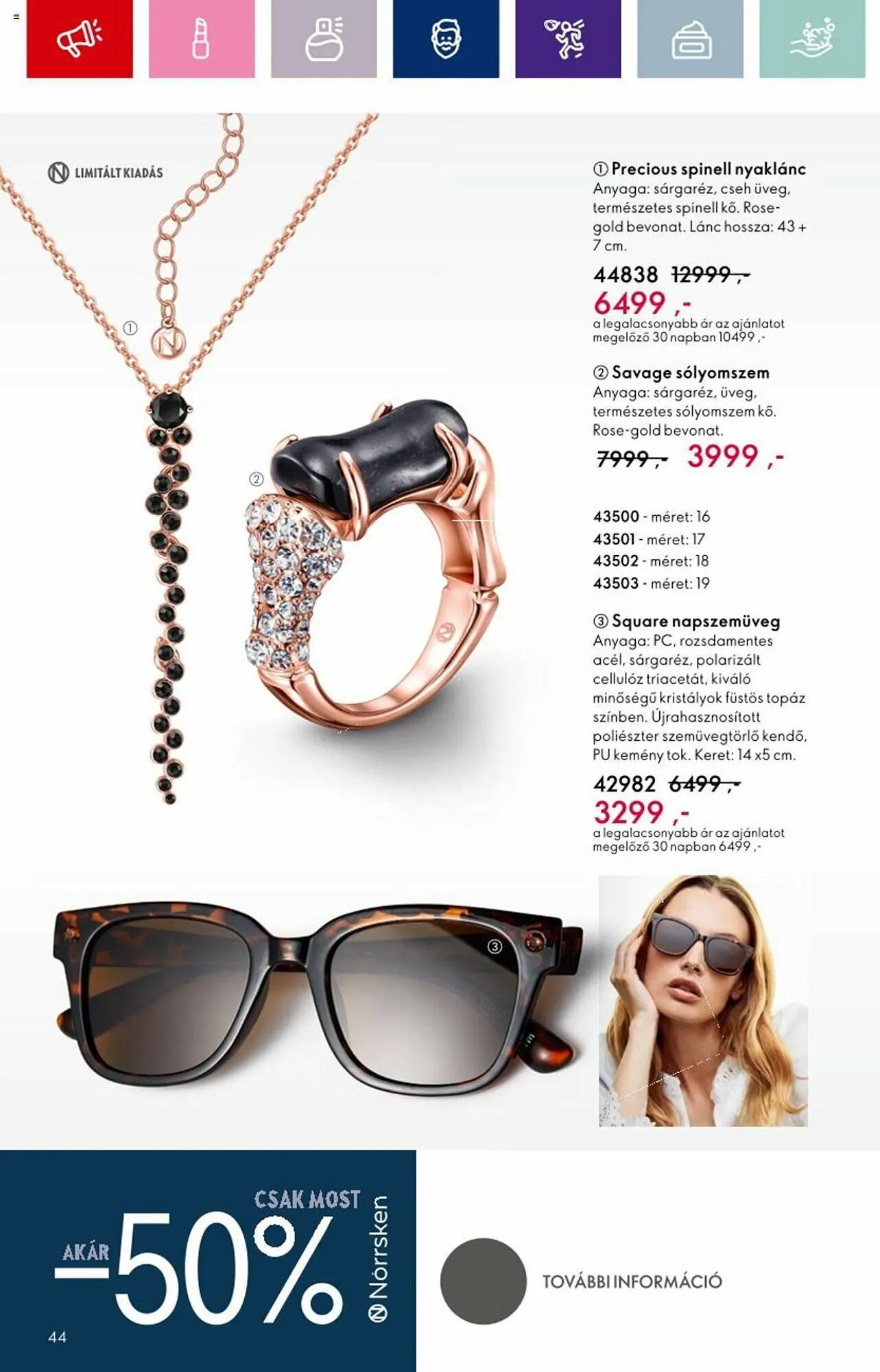 Katalógus Oriflame akciós újság augusztus 30.-tól szeptember 19.-ig 2023. - Oldal 44