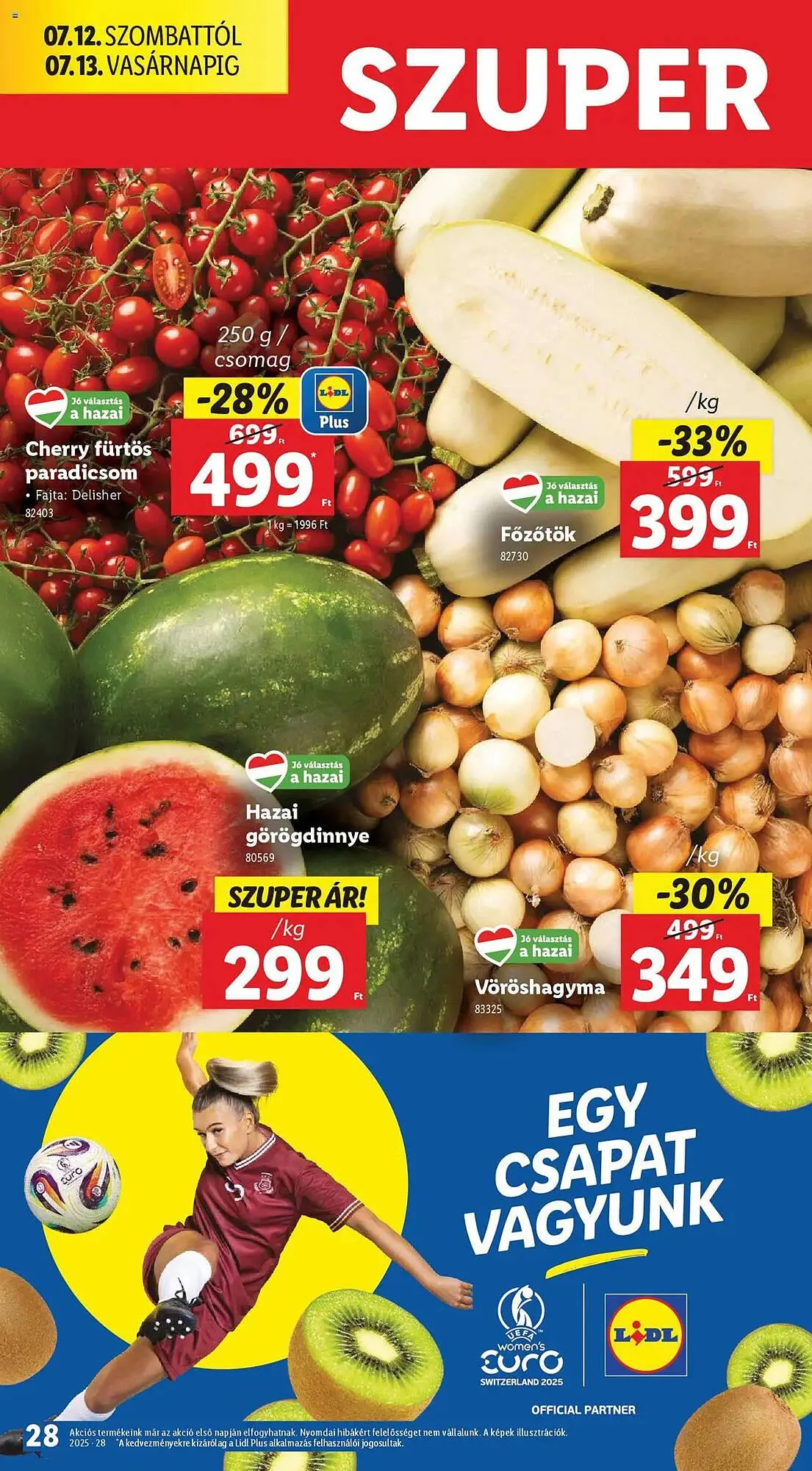 Katalógus Lidl akciós újság július 10.-tól július 16.-ig 2025. - Oldal 28