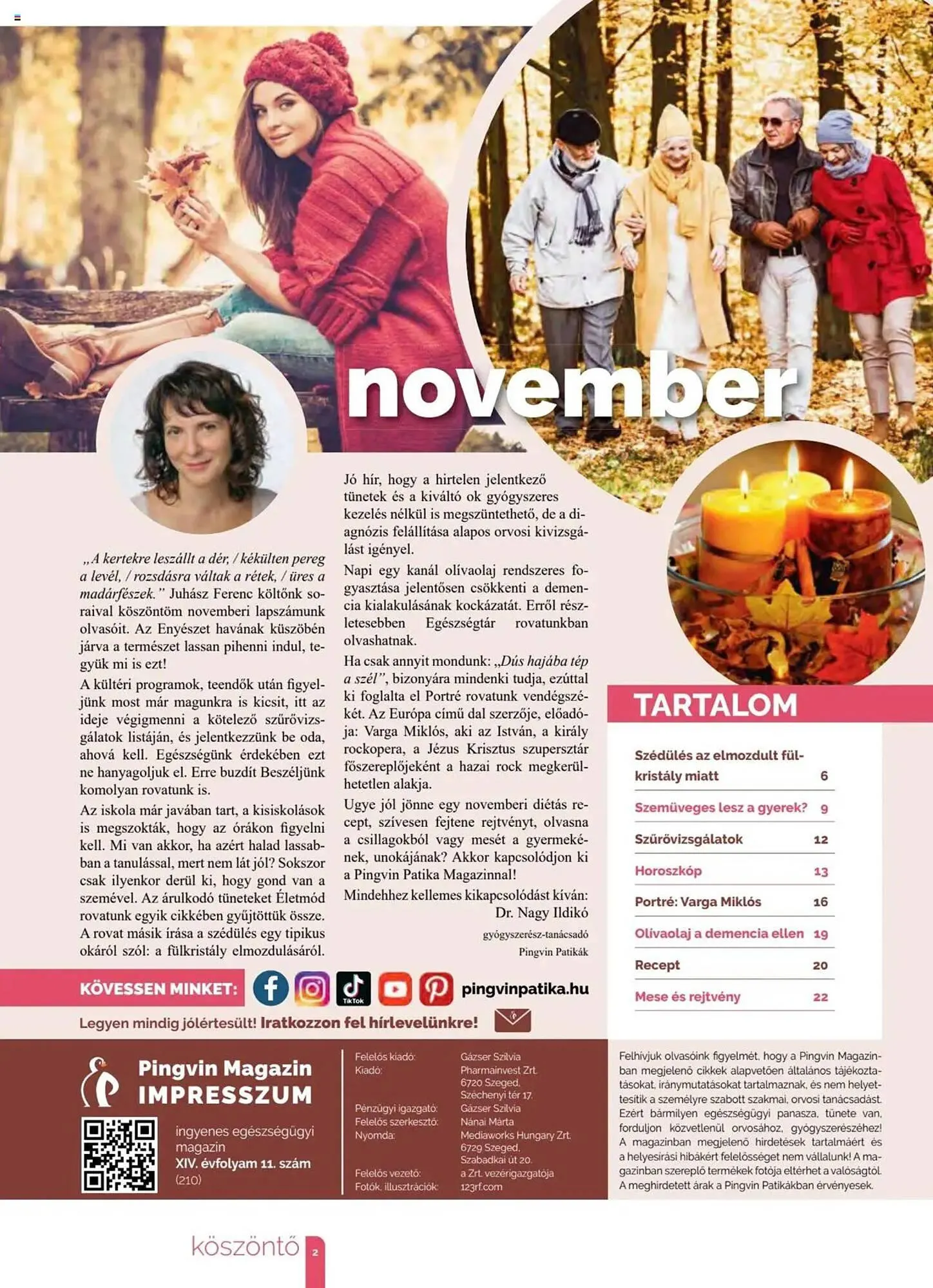 Katalógus Pingvin Patika akciós újság november 1.-tól november 30.-ig 2024. - Oldal 2