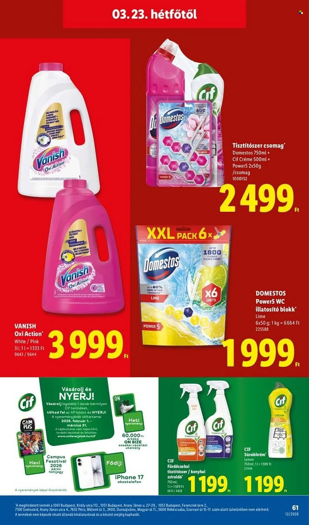 Katalógus Lidl akciós újság március 19.-tól március 25.-ig 2026. - Oldal 61