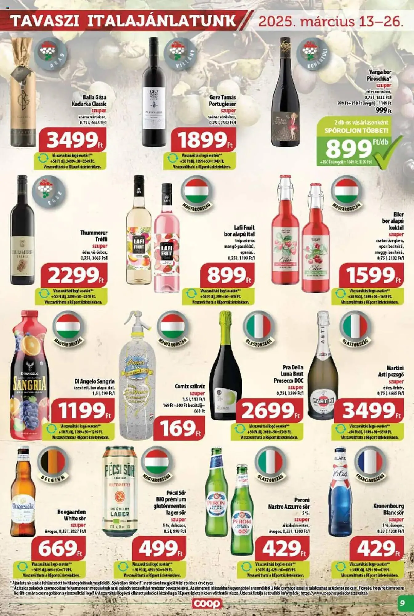 Katalógus Coop akciós újság március 13.-tól március 19.-ig 2025. - Oldal 9