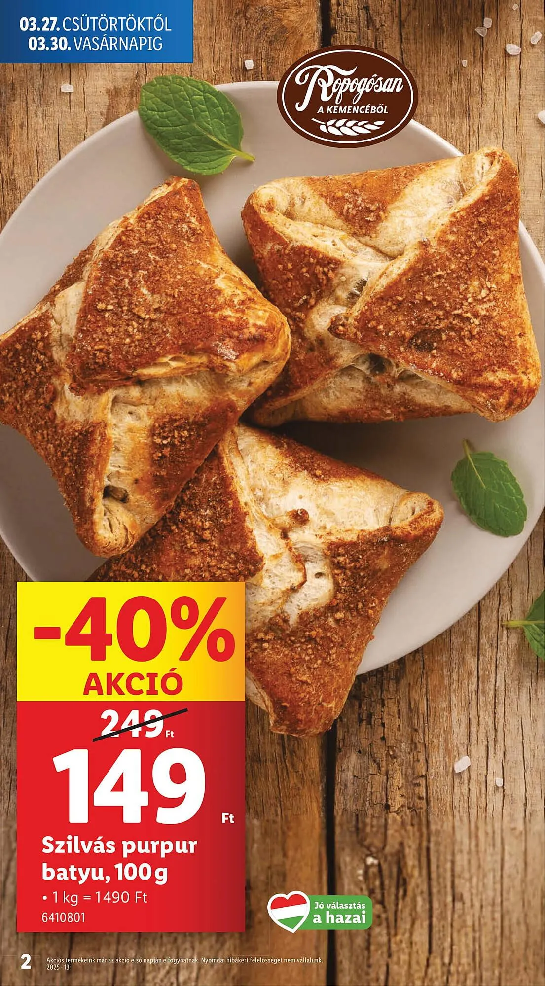 Katalógus Lidl akciós újság március 27.-tól április 2.-ig 2025. - Oldal 2