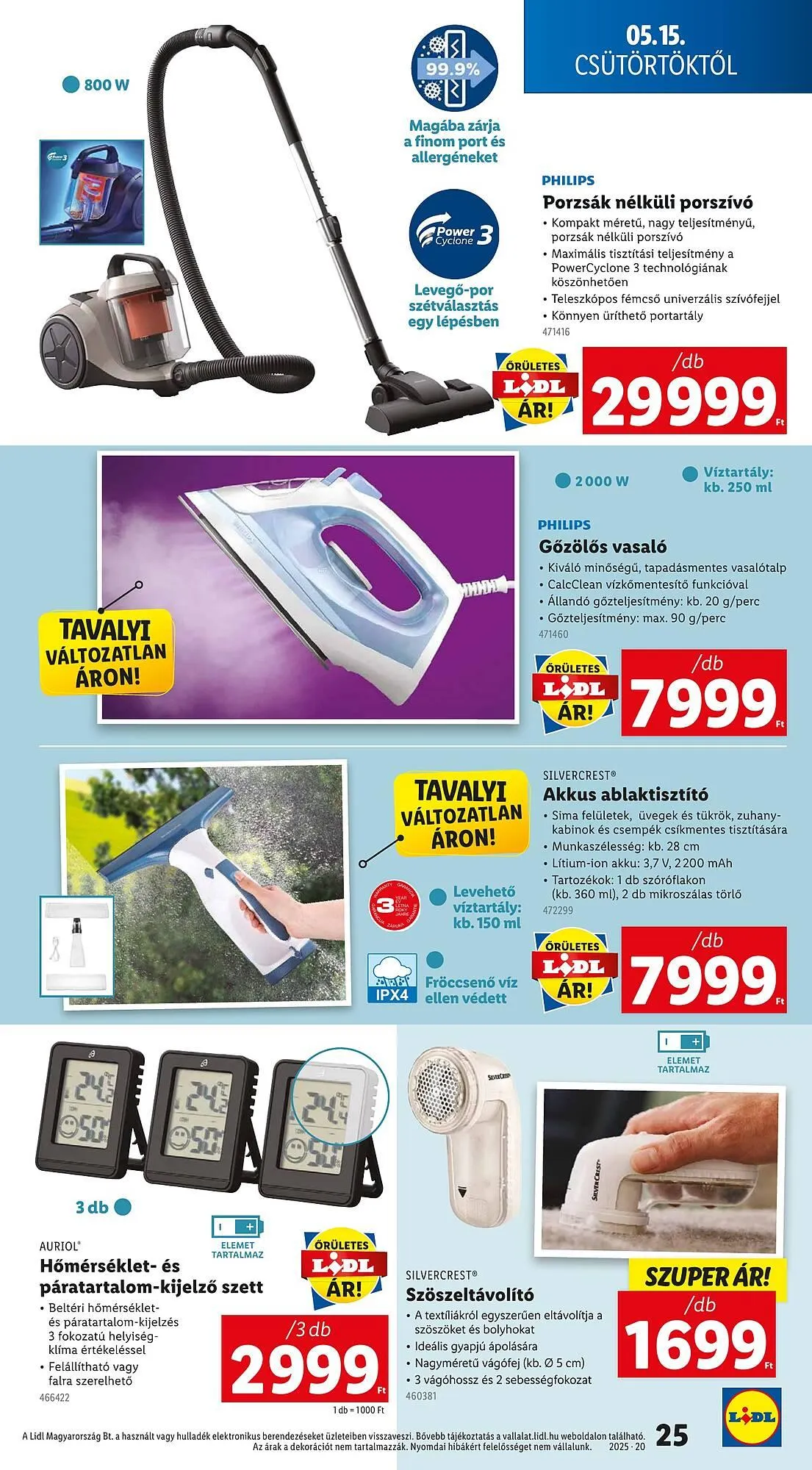 Katalógus Lidl akciós újság május 15.-tól május 21.-ig 2025. - Oldal 25