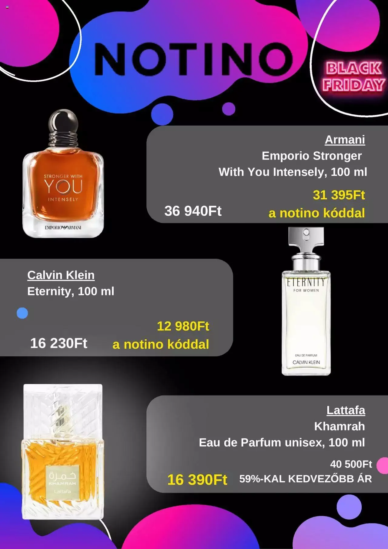 Katalógus Notino Black Friday november 13.-tól december 31.-ig 2023. - Oldal 3