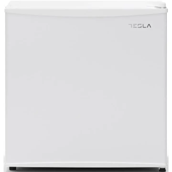 Tesla RS0400ME Minibár hűtőszekrény, 43 l, E energiaosztály, fordítható ajtó, M 49,2 cm, fehér
