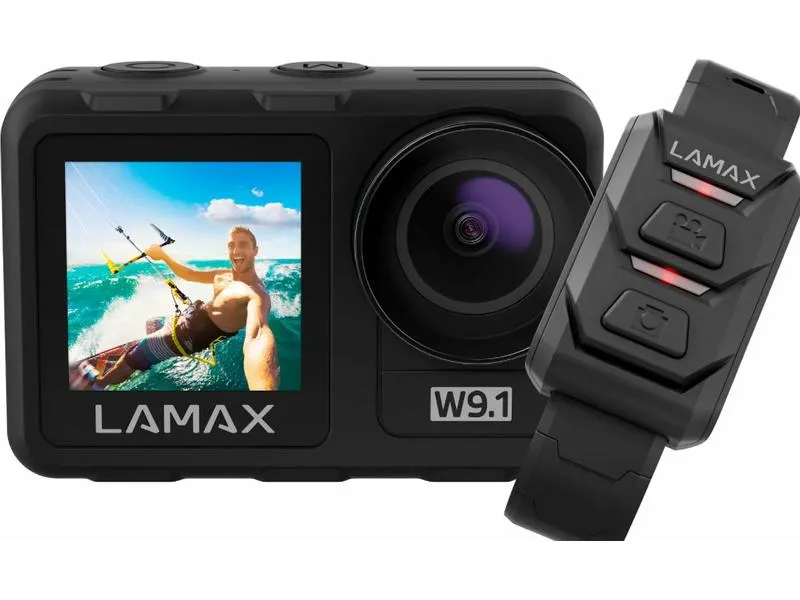 Lamax W9.1 vízálló akciókamera, fekete