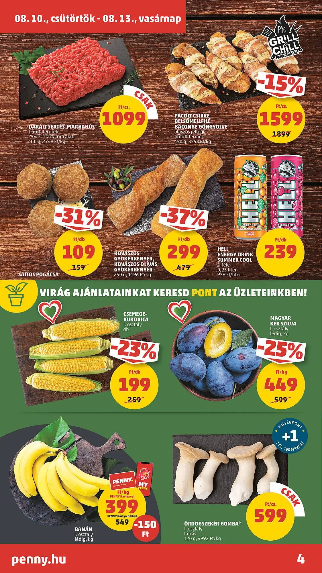 Katalógus PENNY akciós újság augusztus 10.-tól augusztus 16.-ig 2023. - Oldal 4