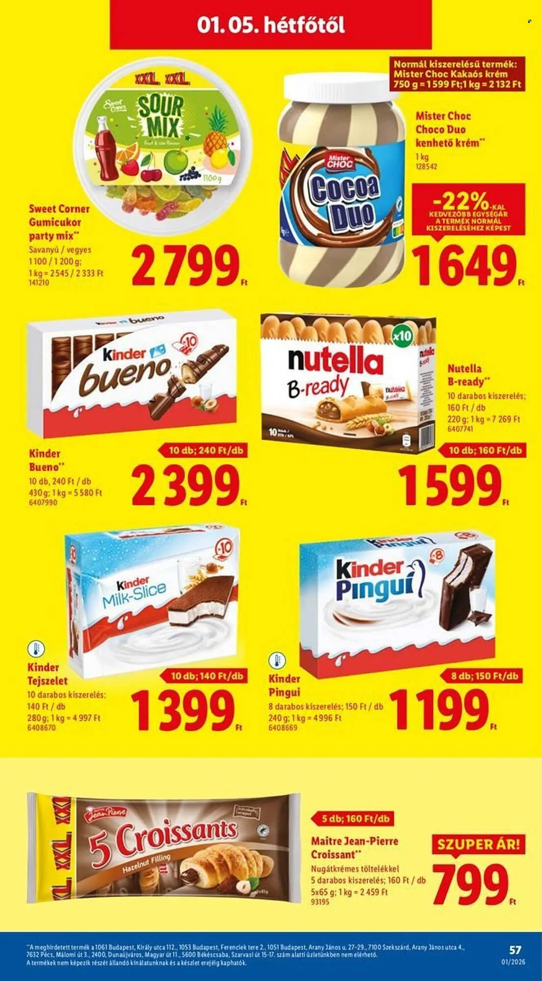 Katalógus Lidl akciós újság január 2.-tól január 7.-ig 2026. - Oldal 57