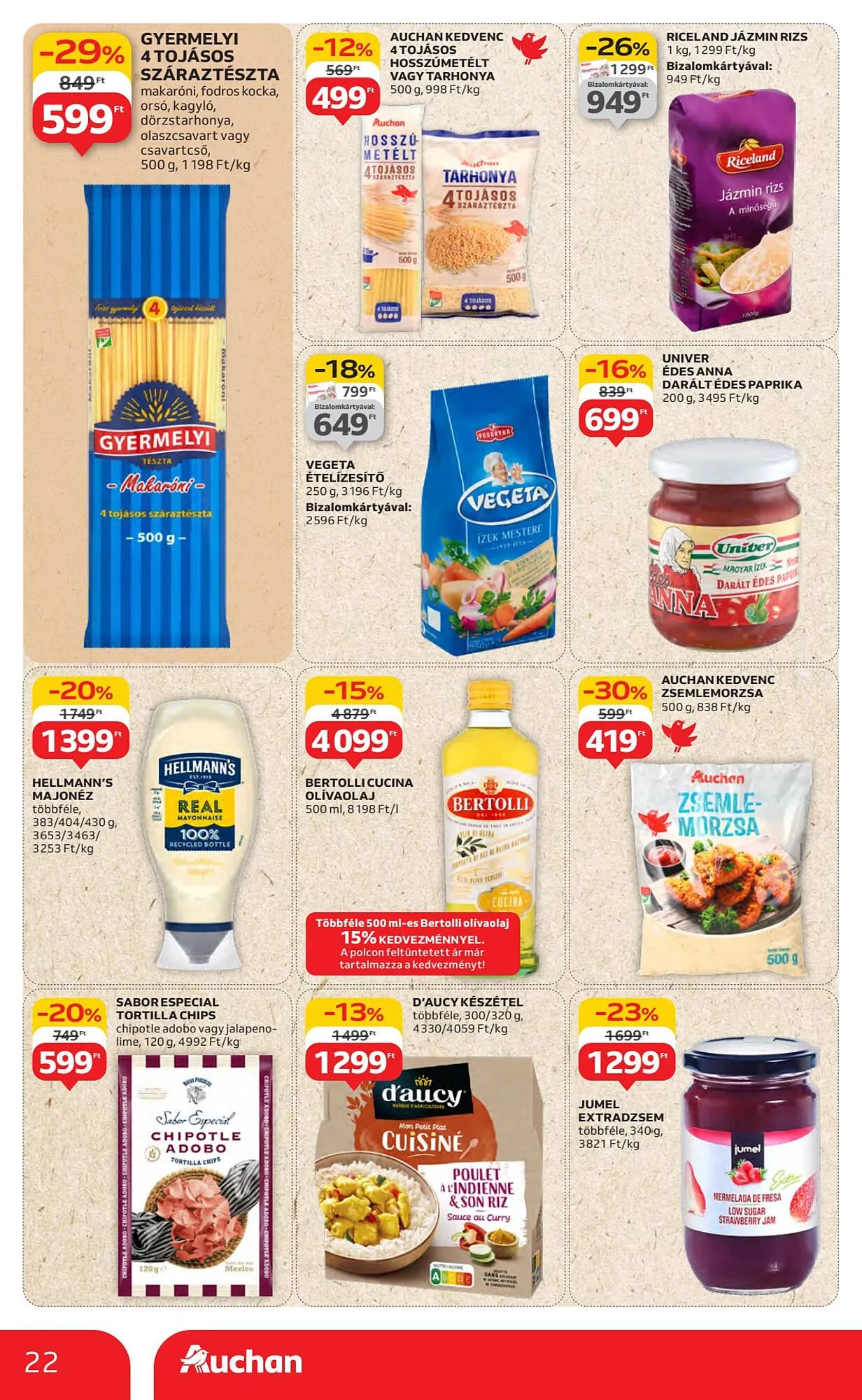 Katalógus Auchan akciós újság július 31.-tól augusztus 6.-ig 2025. - Oldal 22