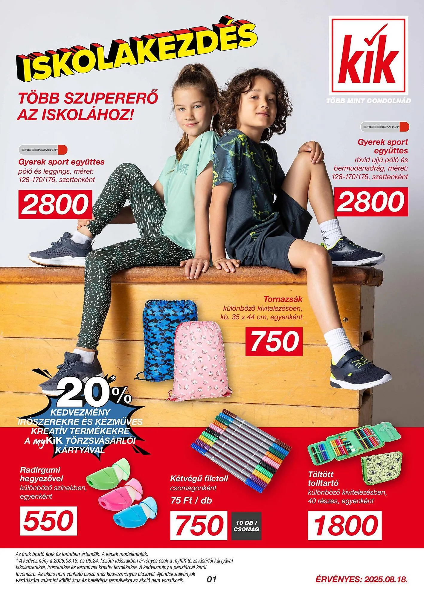 Kik akciós újság - 1