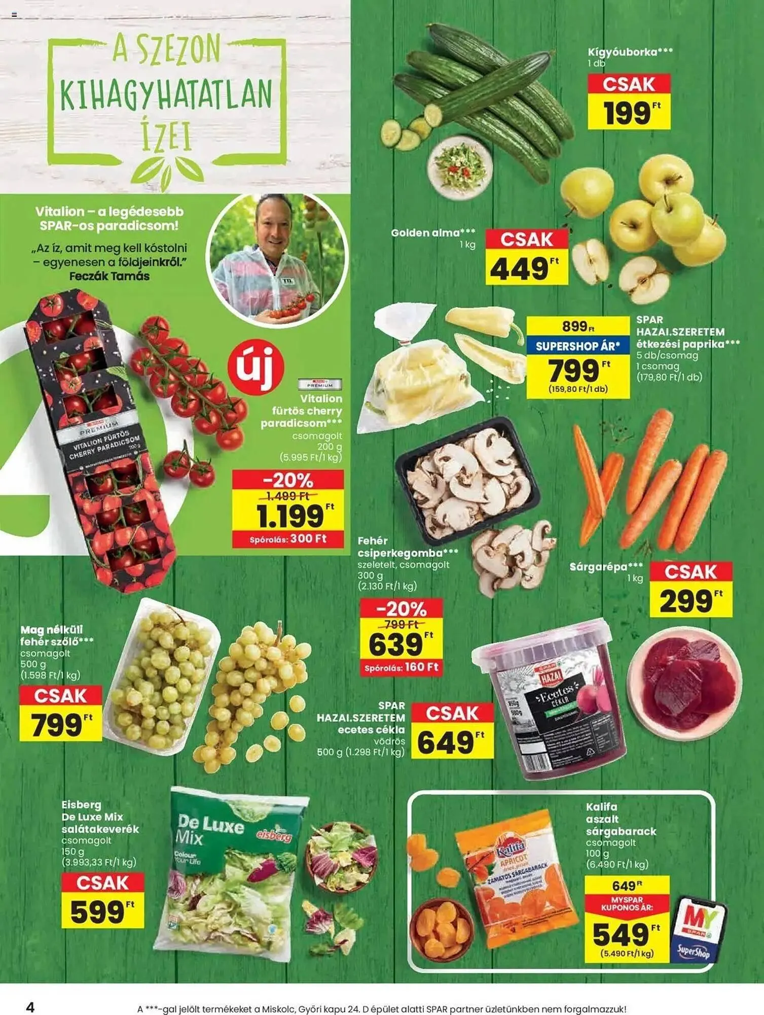 Katalógus Spar akciós újság április 10.-tól április 22.-ig 2025. - Oldal 4
