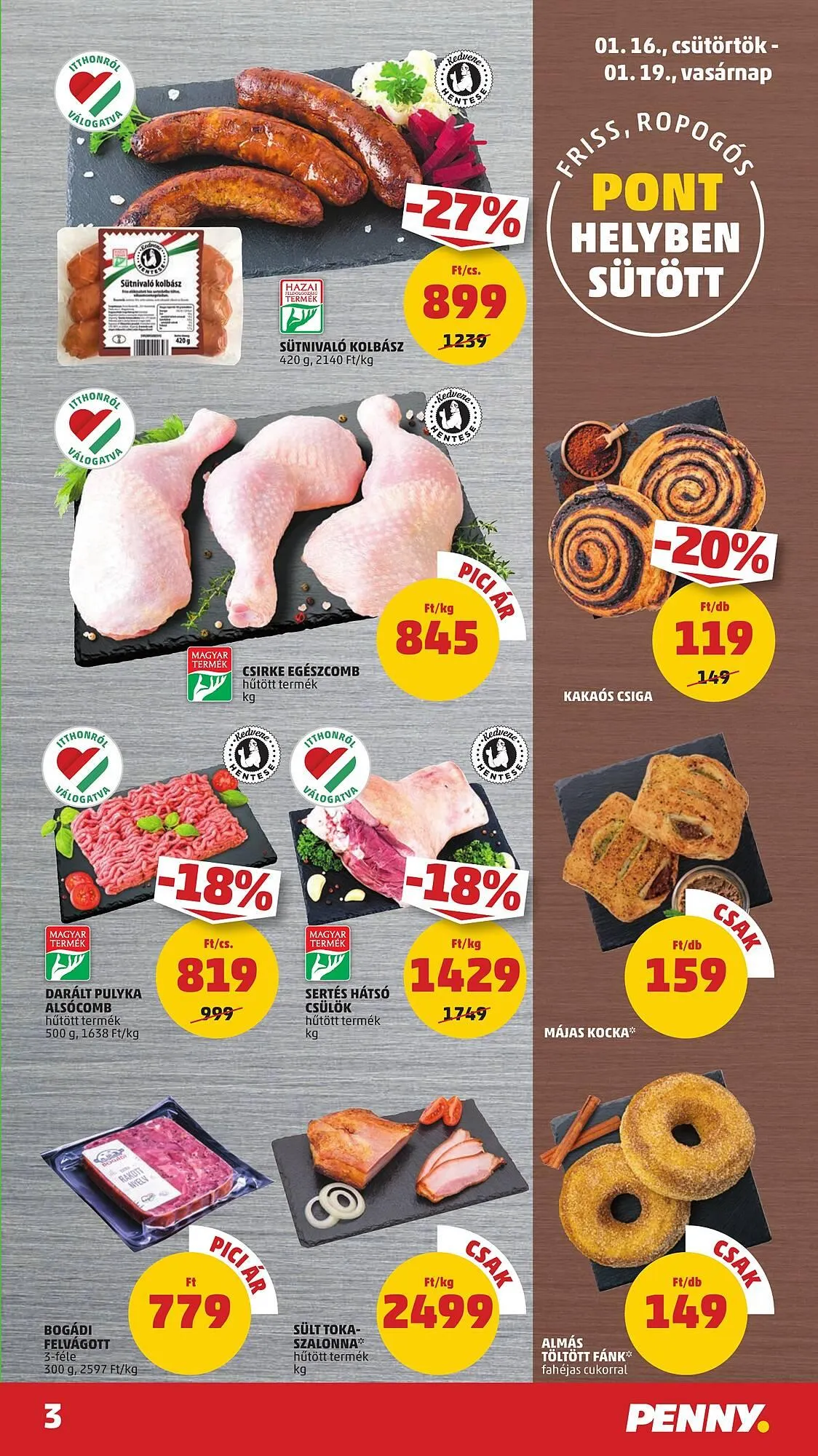 Katalógus PENNY akciós újság január 16.-tól január 22.-ig 2025. - Oldal 3
