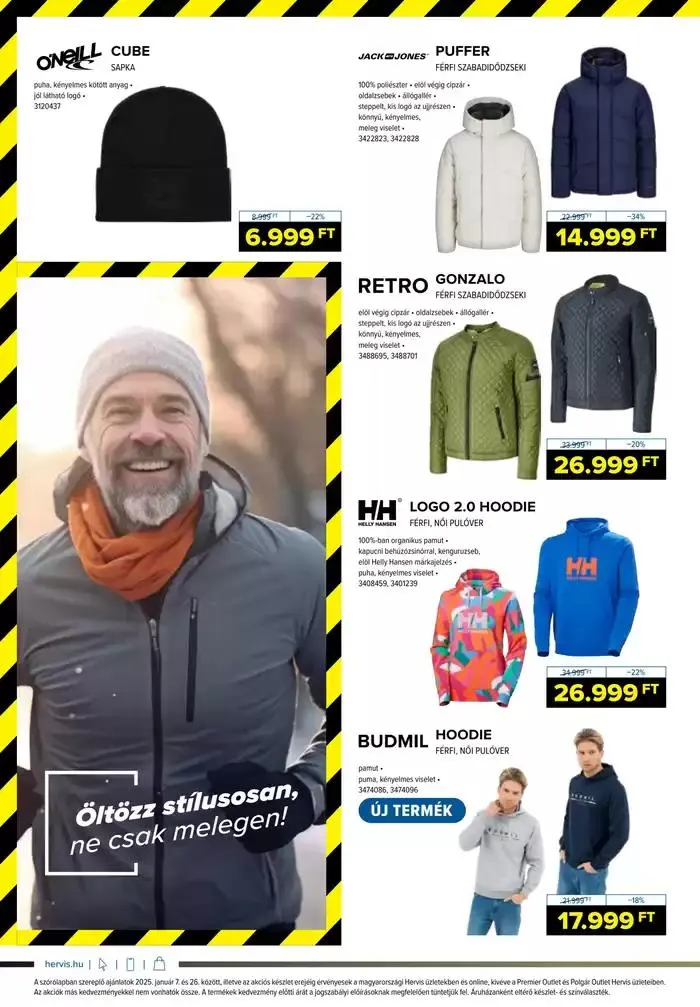 Katalógus Hervis akciós január 7.-tól január 26.-ig 2025. - Oldal 6