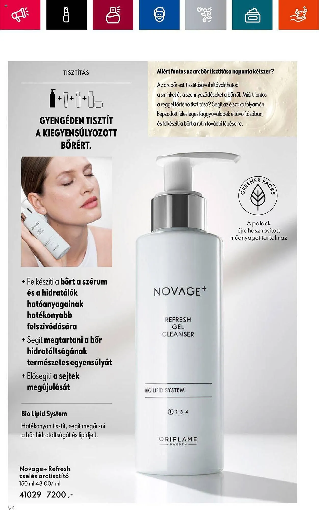 Katalógus Oriflame akciós újság augusztus 9.-tól augusztus 29.-ig 2023. - Oldal 96