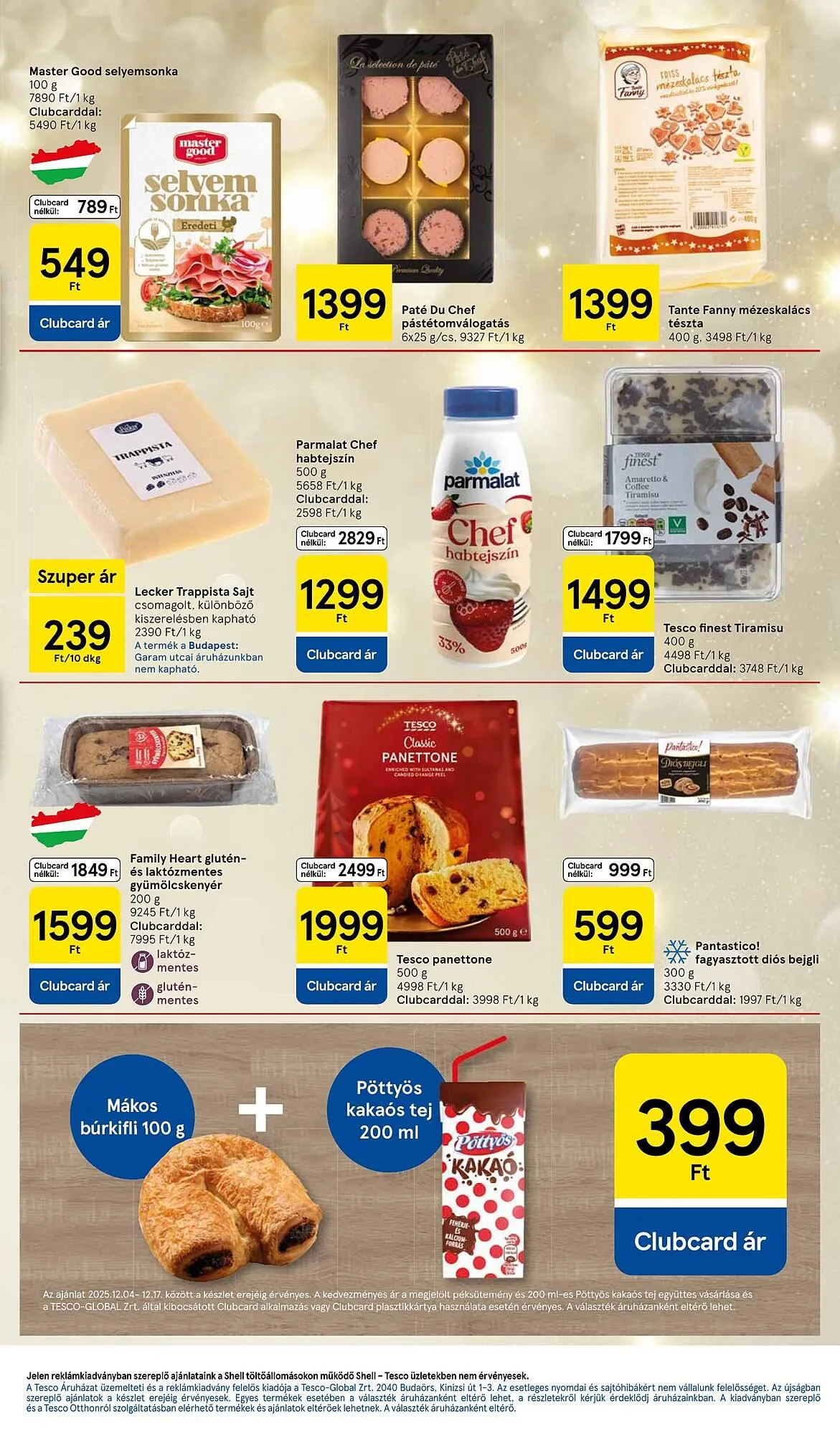 Katalógus Tesco akciós újság december 4.-tól december 10.-ig 2025. - Oldal 3