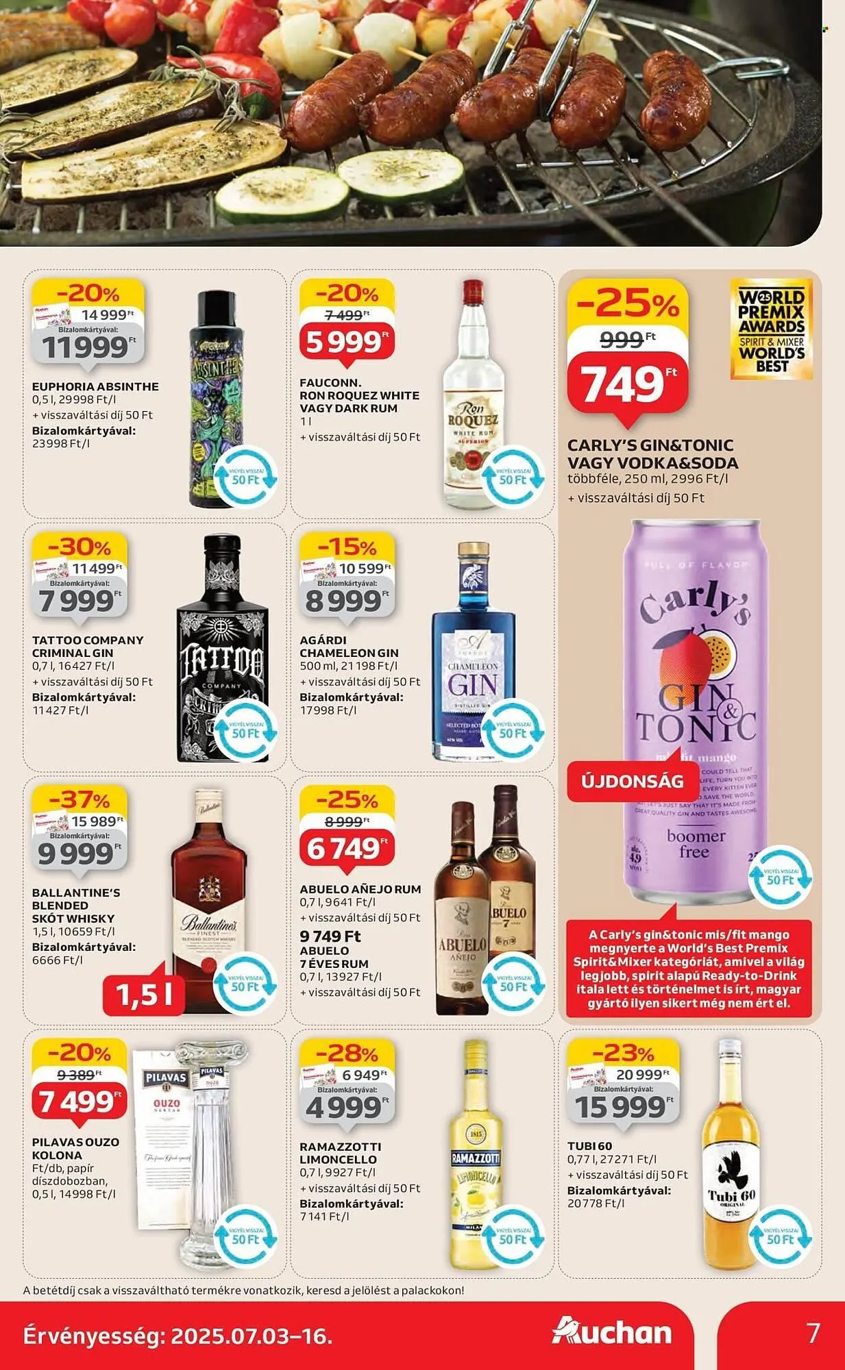 Katalógus Auchan akciós újság július 3.-tól július 9.-ig 2025. - Oldal 7