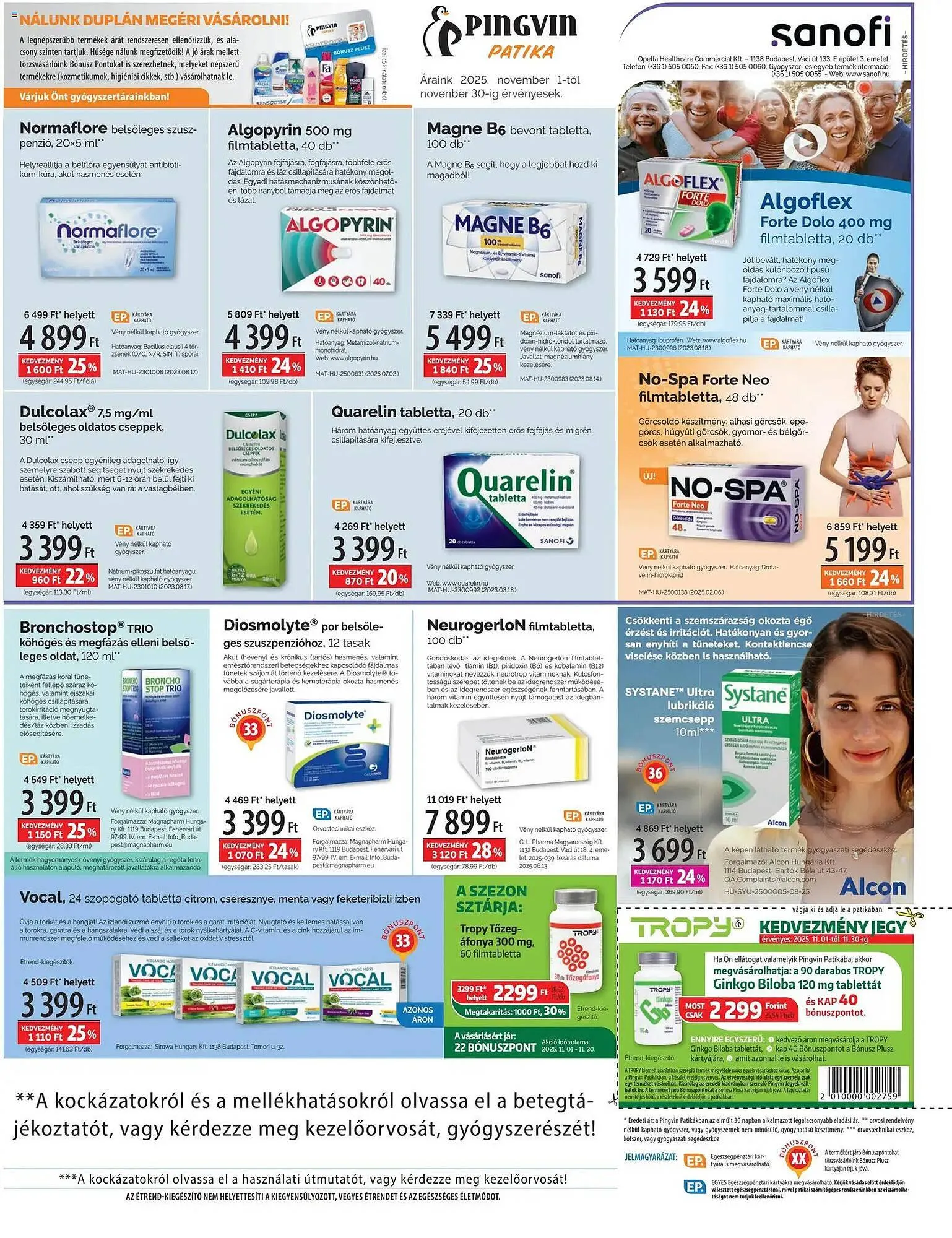 Katalógus Pingvin Patika akciós újság november 1.-tól november 30.-ig 2025. - Oldal 3