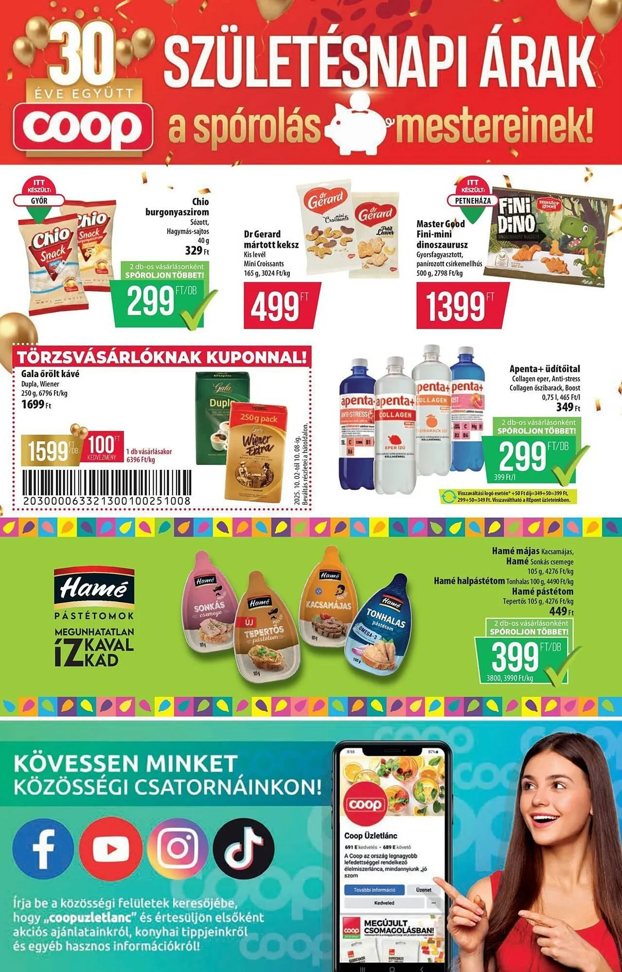 Katalógus Coop akciós újság október 2.-tól október 8.-ig 2025. - Oldal 4
