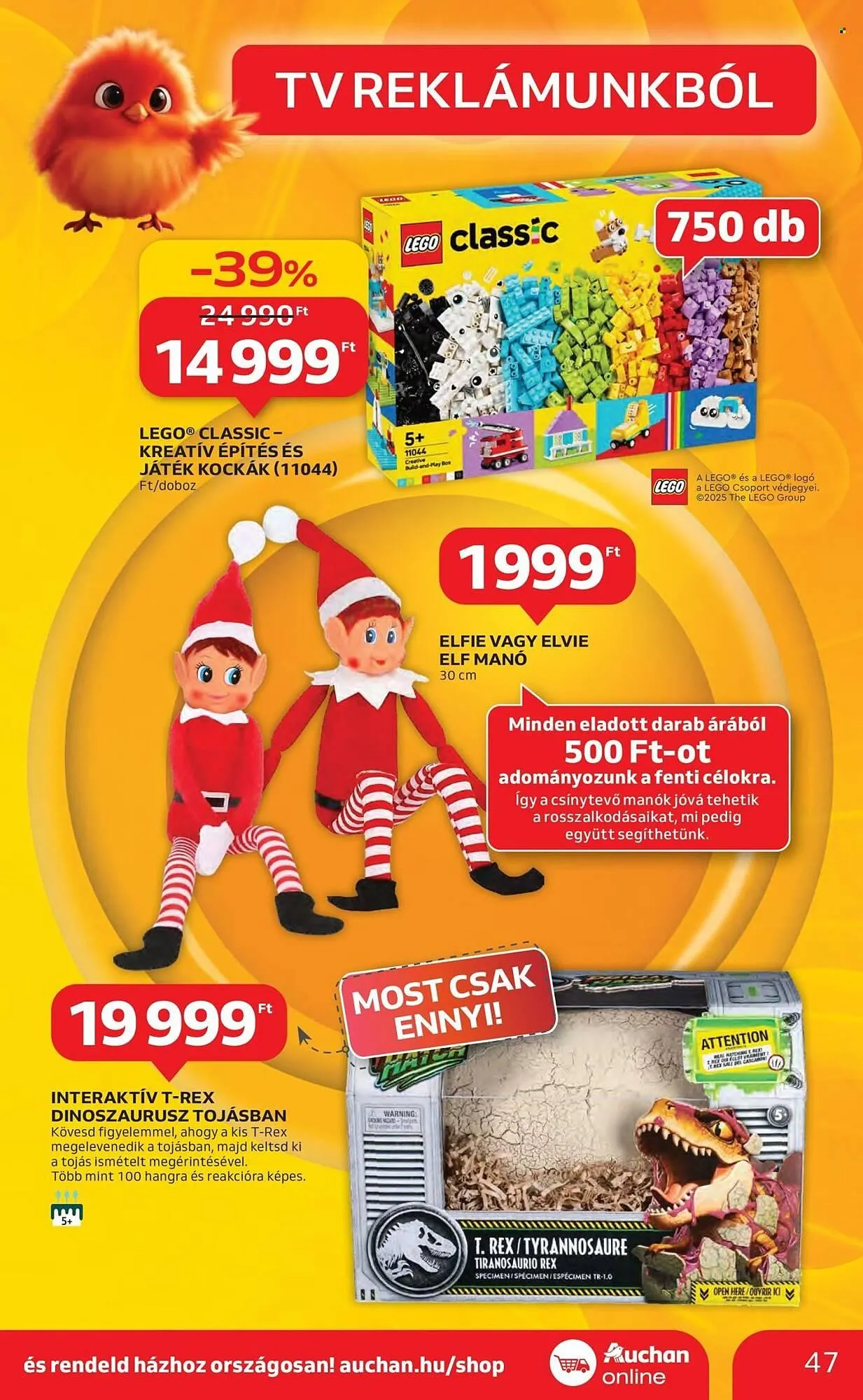 Katalógus Auchan akciós újság november 6.-tól november 12.-ig 2025. - Oldal 47