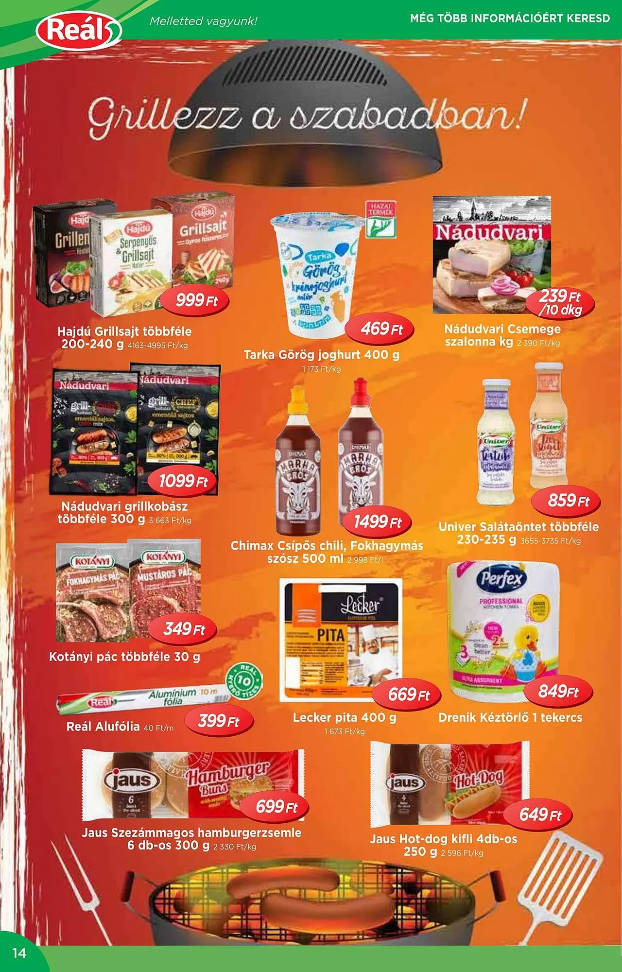 Katalógus Real akciós újság július 2.-tól július 13.-ig 2025. - Oldal 14