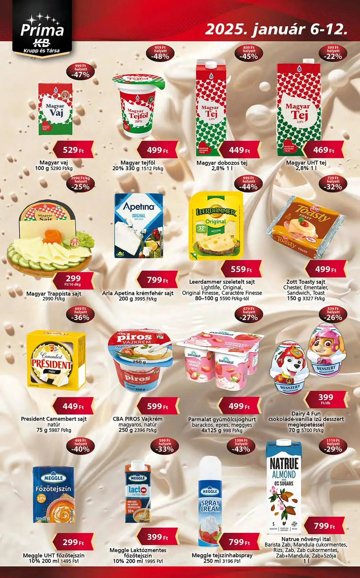 Katalógus Príma akciós újság január 6.-tól január 12.-ig 2025. - Oldal 2